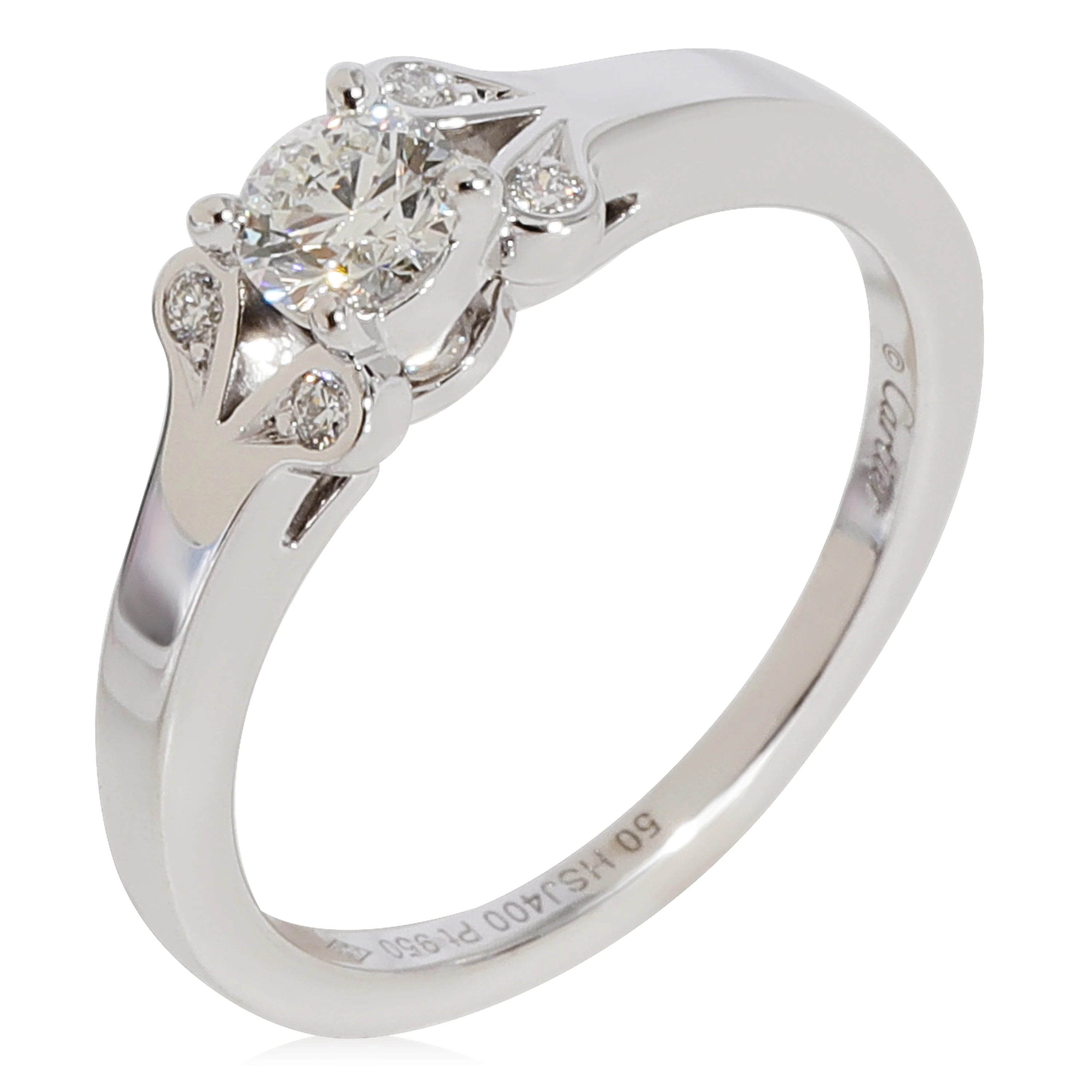 Ballerine Engagement Ring (Platinum) - Image 4