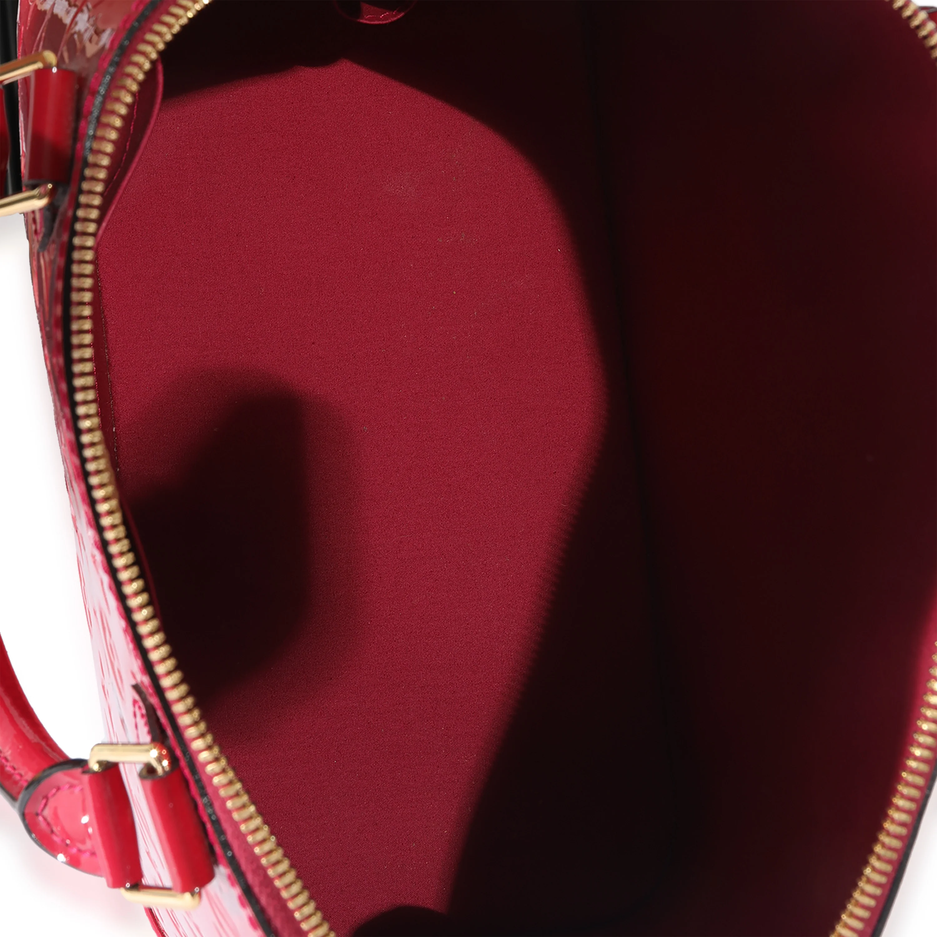Louis Vuitton Cerise Monogram Vernis Alma MM - Image 4