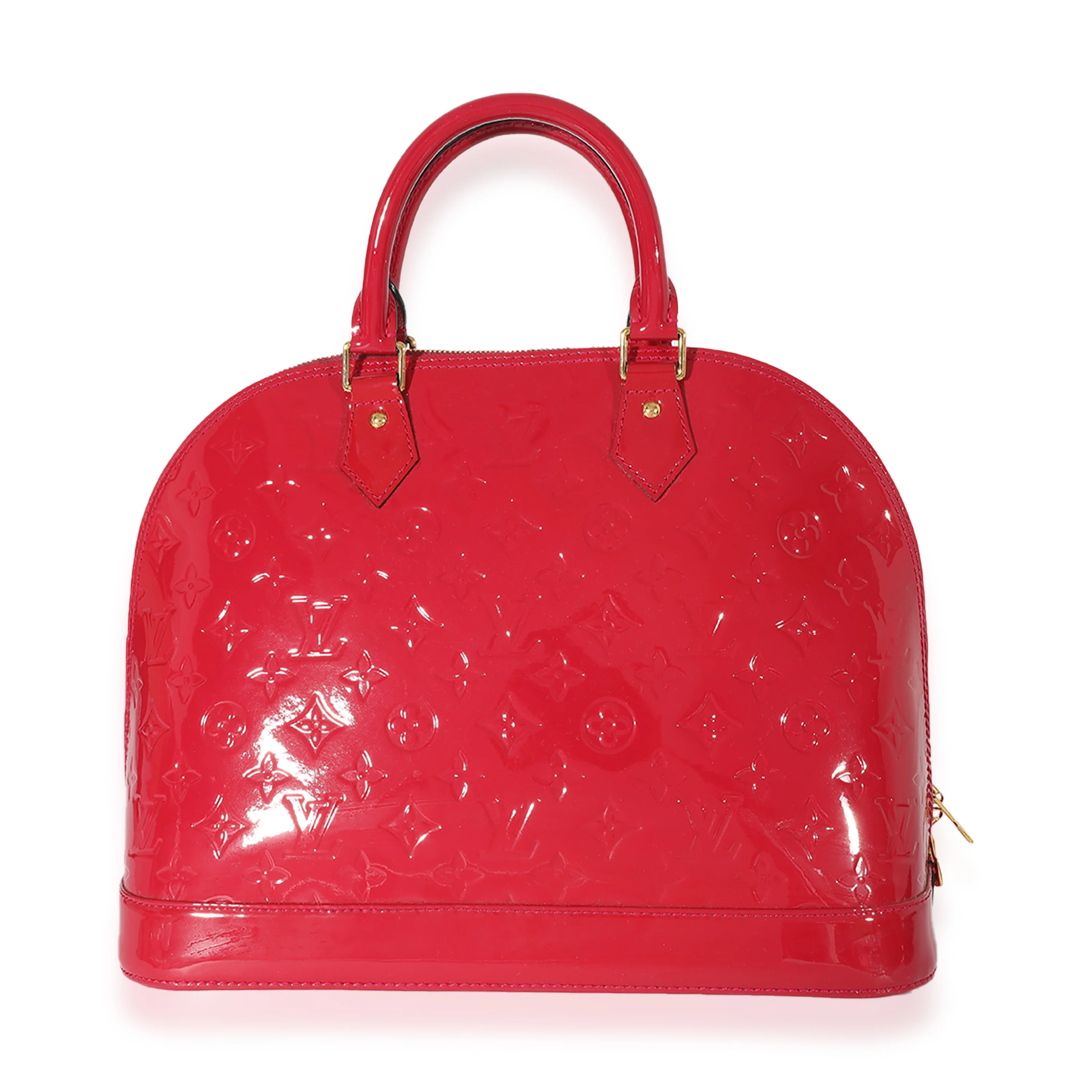 Louis Vuitton Cerise Monogram Vernis Alma MM - Image 5