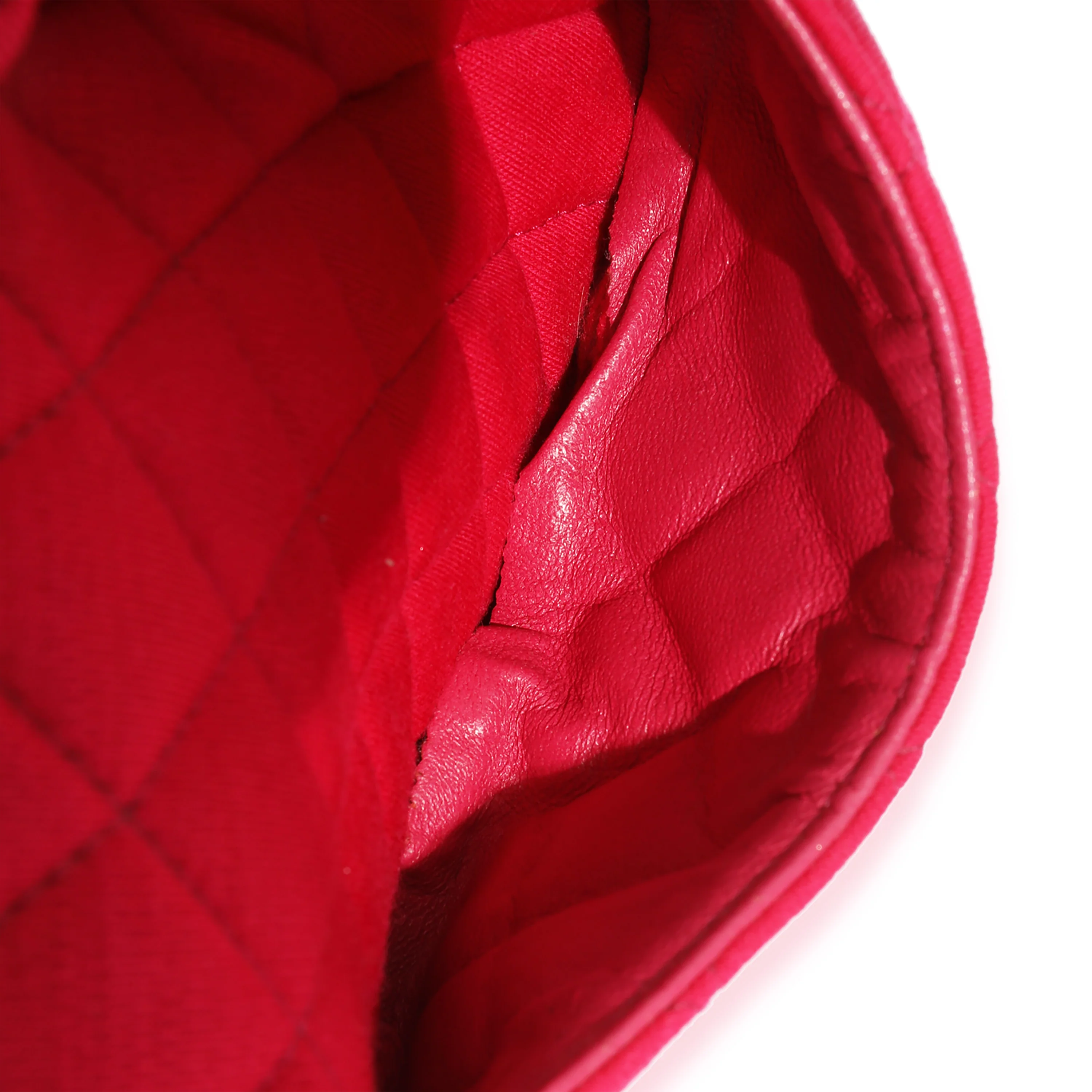 Chanel Pink Jersey East West Flap - Image 8