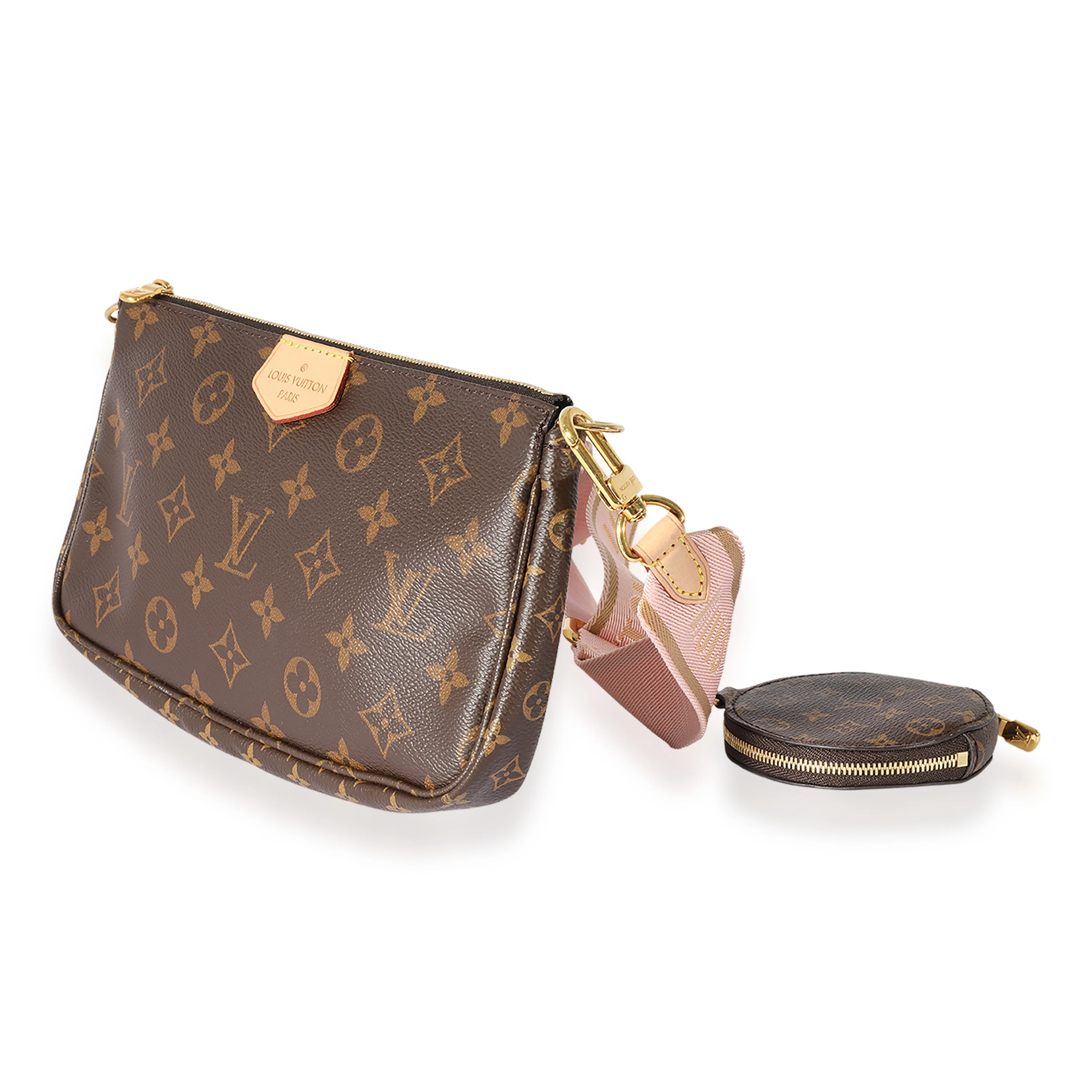 Louis Vuitton Monogram Canvas & Rose Clair Multi-Pochette Accessoires - Image 2