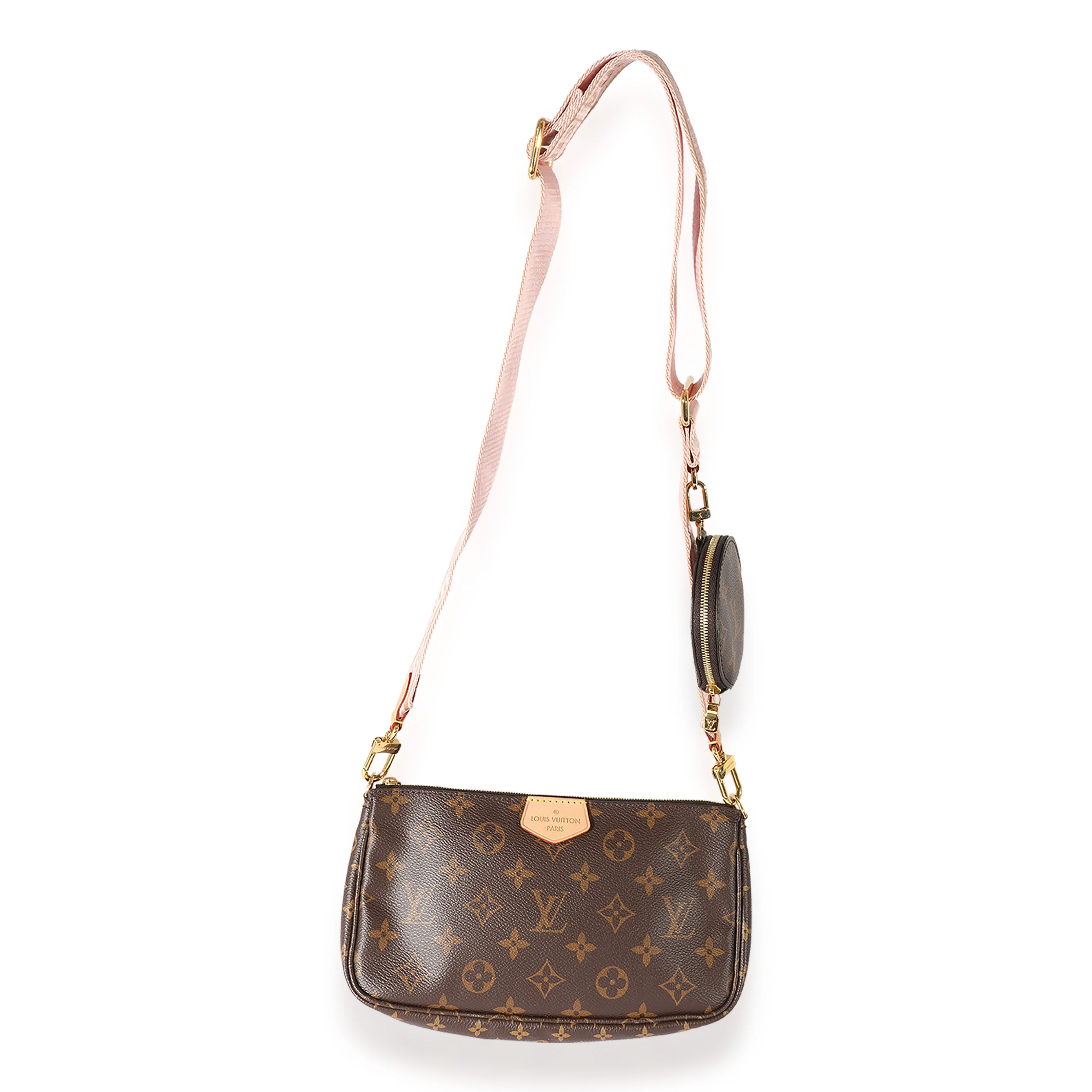 Louis Vuitton Monogram Canvas & Rose Clair Multi-Pochette Accessoires - Image 4