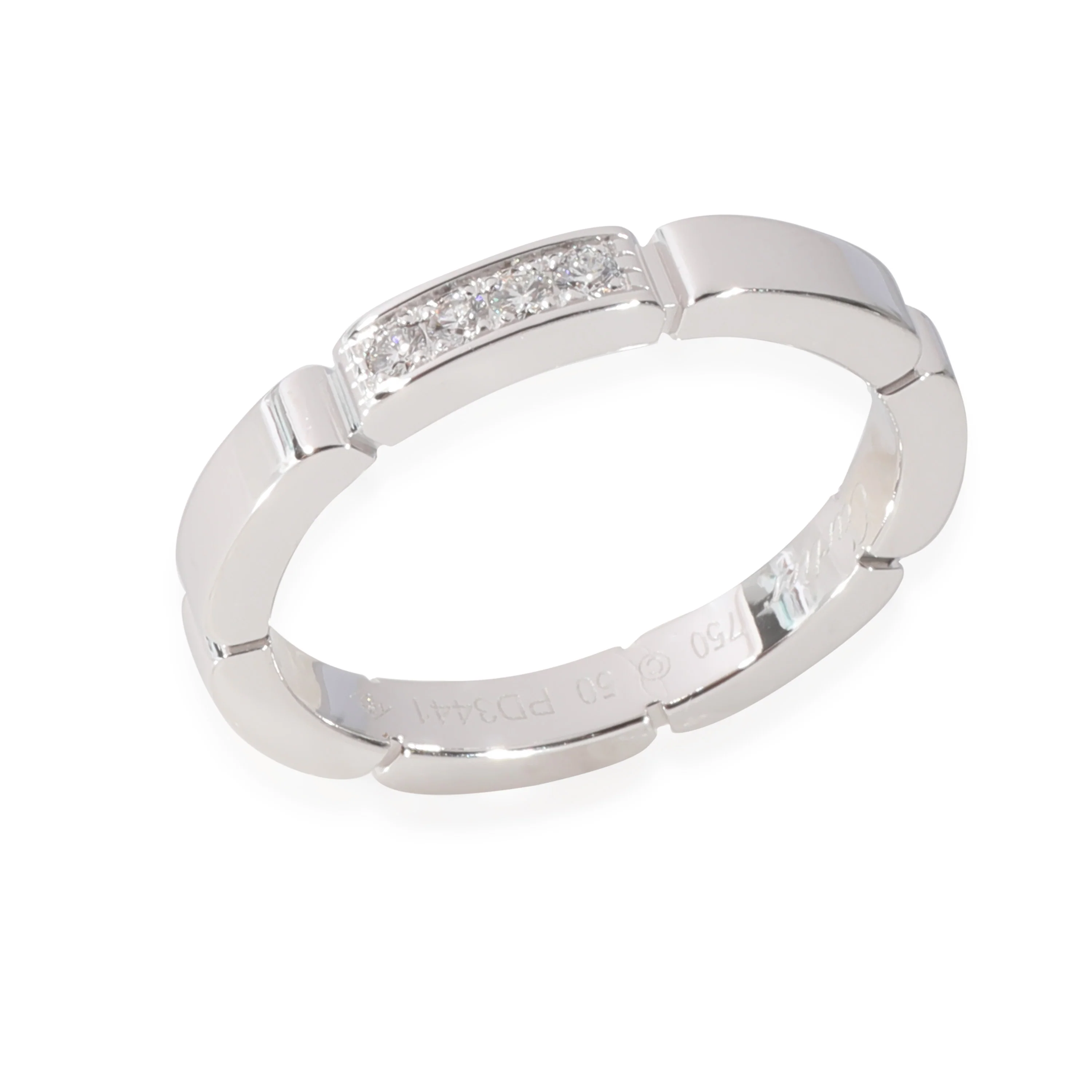 Maillon Panthere Wedding Band (Platinum) - Image 4