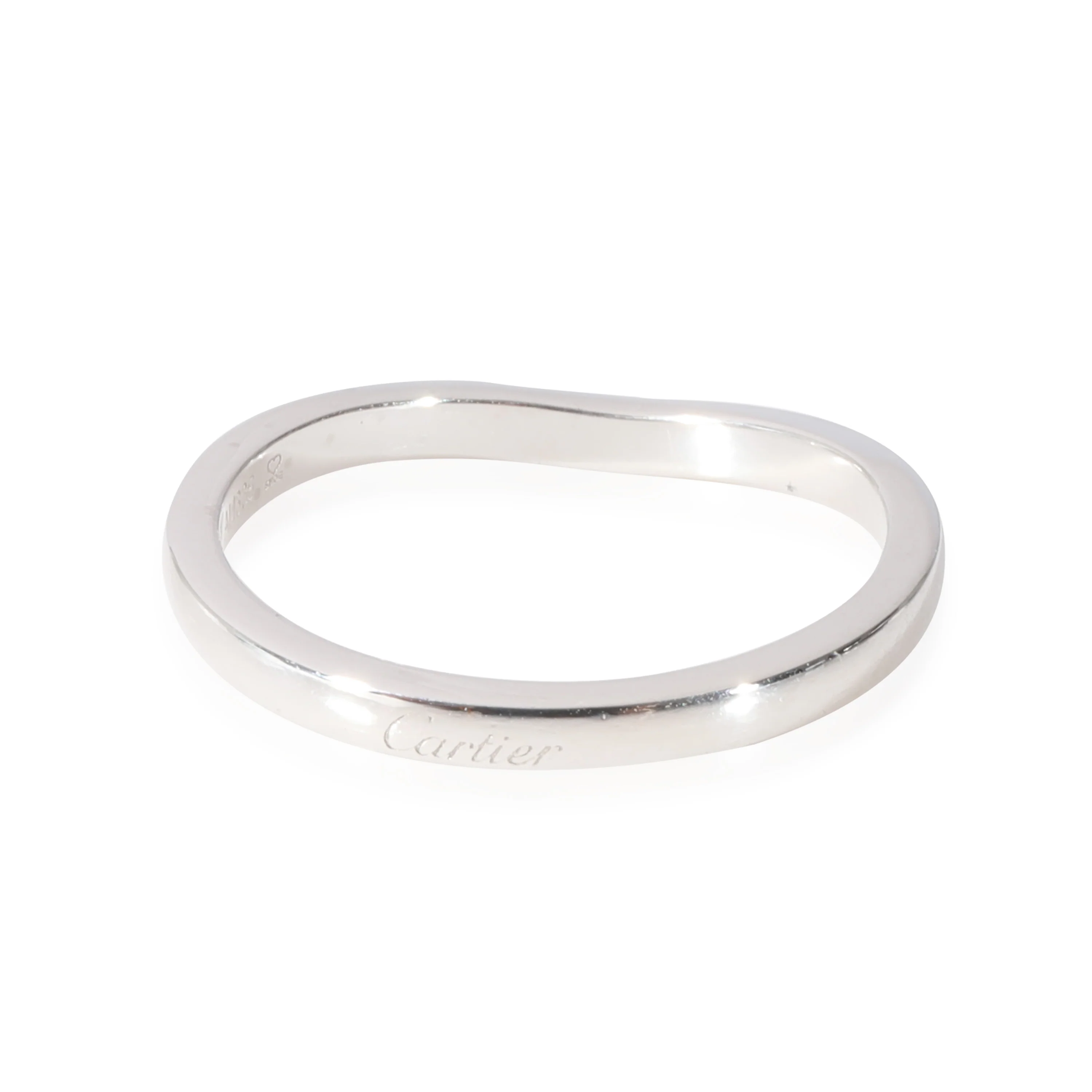 Cartier Ballerine Wedding Band in 950 Platinum - Image 3