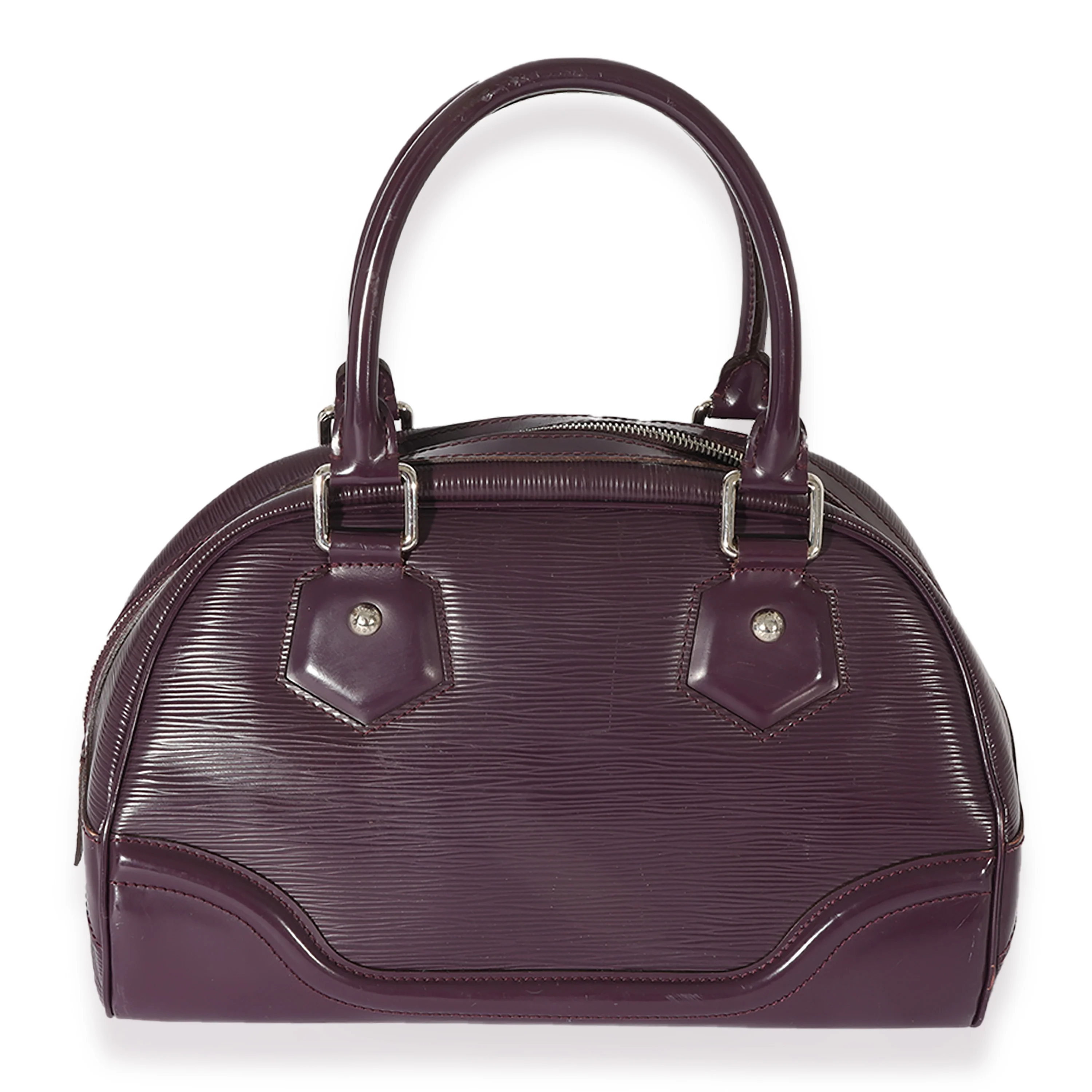 Louis Vuitton Purple Epi Bowling Montaigne PM - Image 5