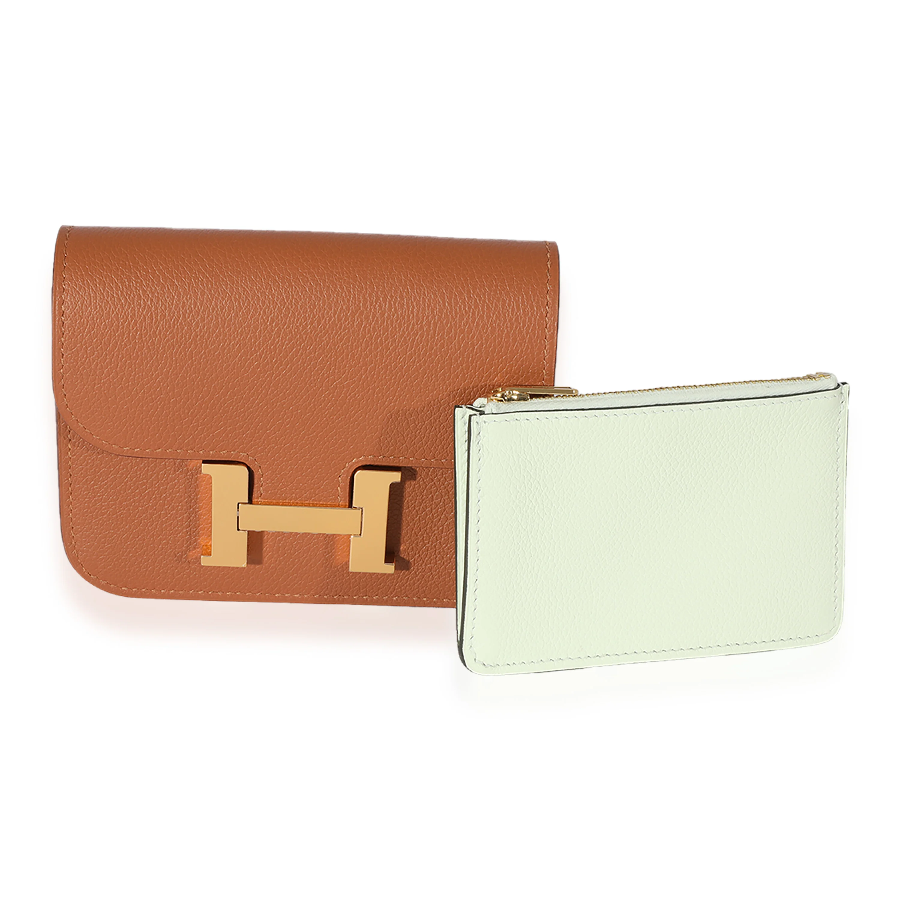 Gold Vert Fizz Evercolor Bicolore Constance Slim Compact GHW - Image 4