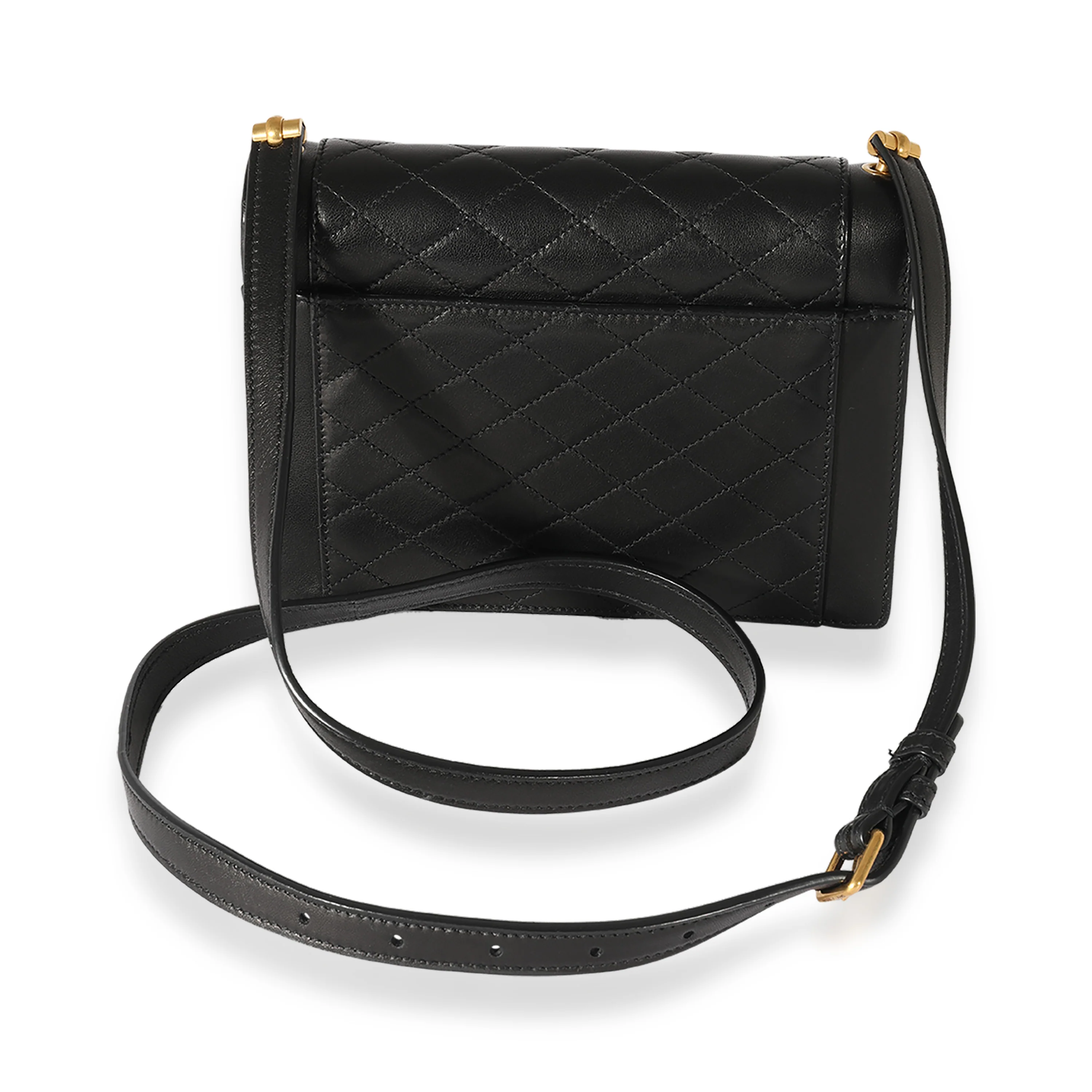 Saint Laurent Black Lambskin Gaby Mini Satchel - Image 3