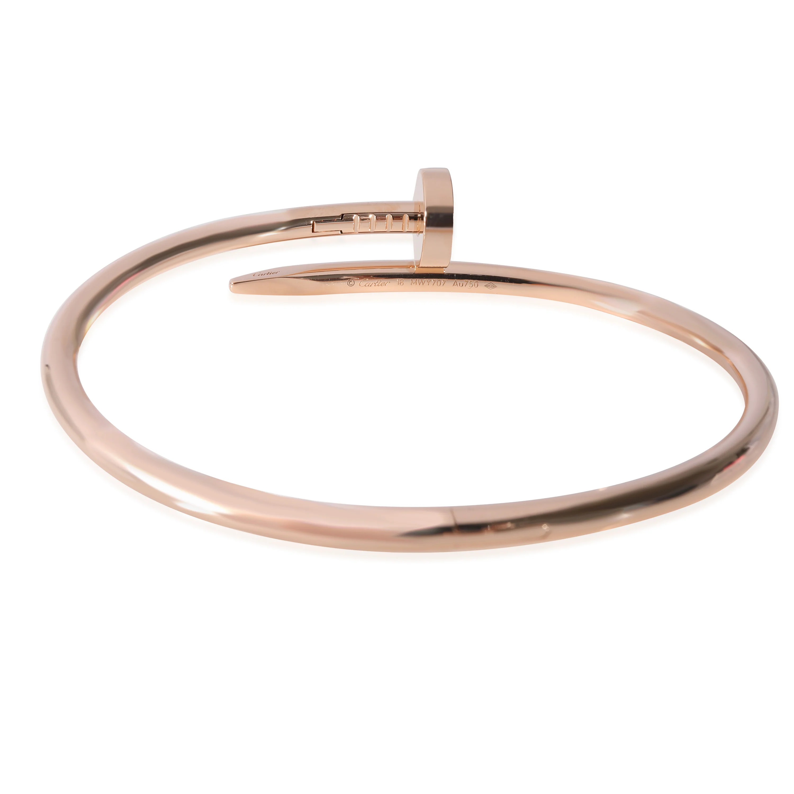 Cartier Juste Un Clou Bracelet in 18k Rose Gold - Image 4