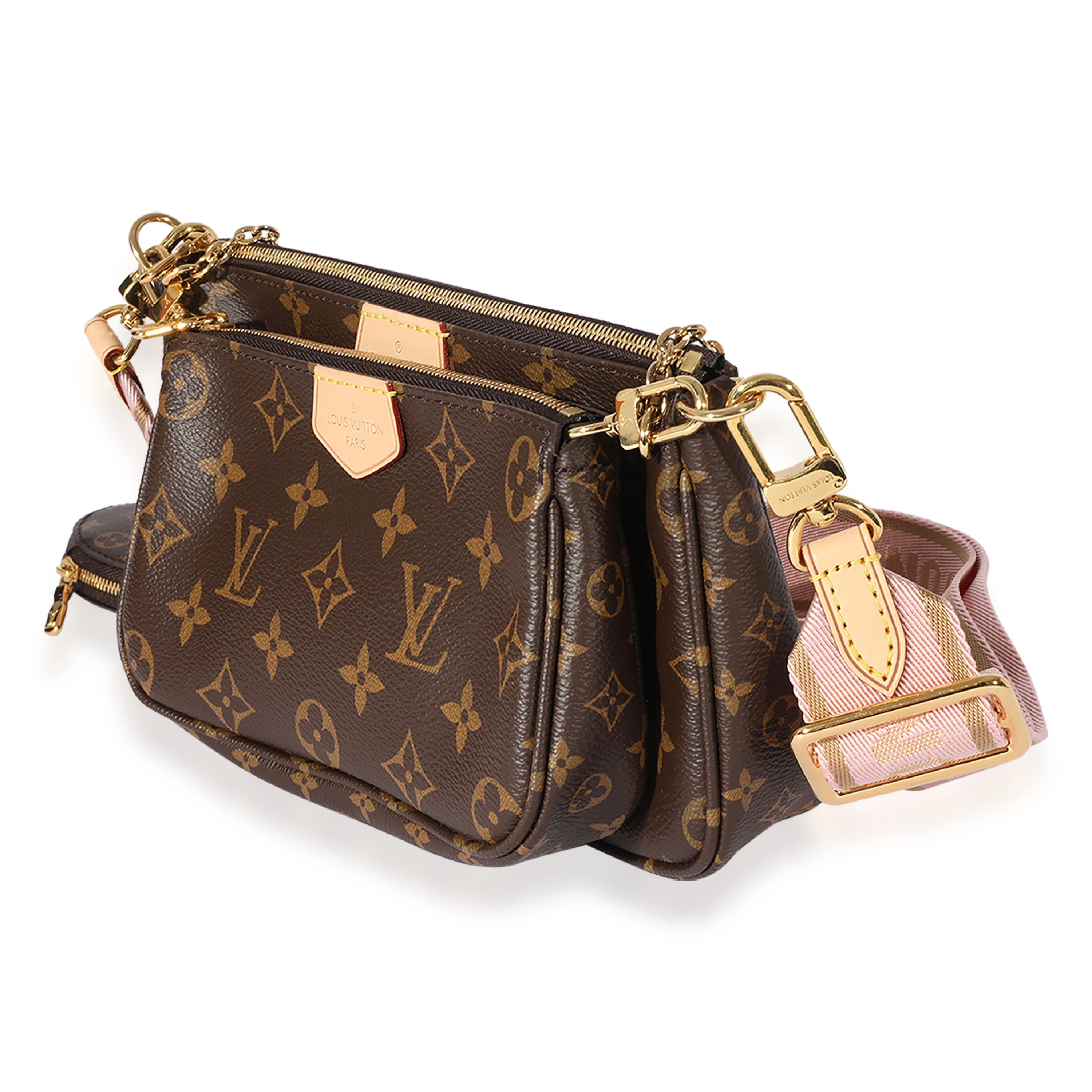 Louis Vuitton Monogram Canvas & Rose Clair Multi-Pochette Accessoires - Image 2