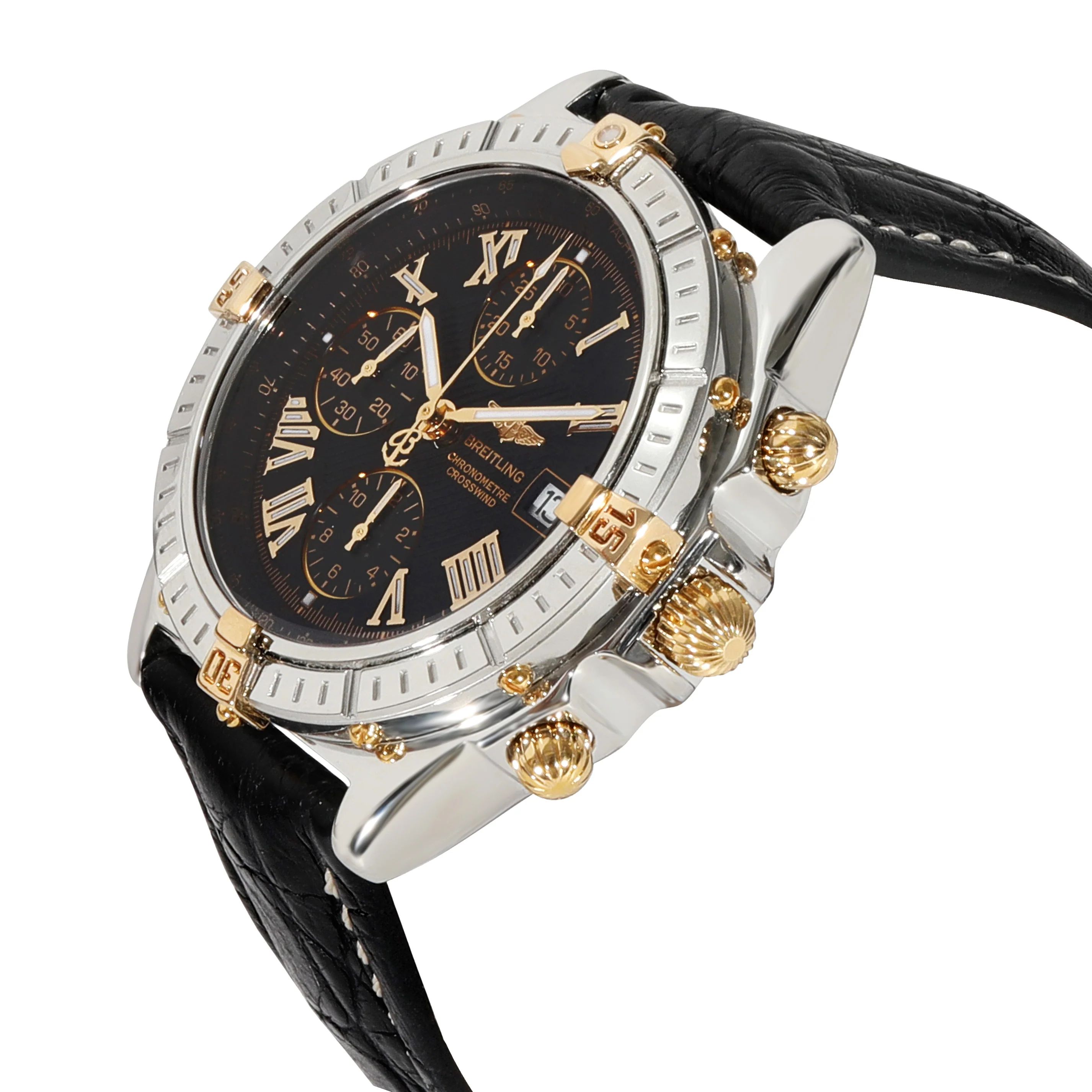 Breitling Crosswind B13355 Mens Watch in 18kt Stainless Steel/Yellow Gold - Image 3