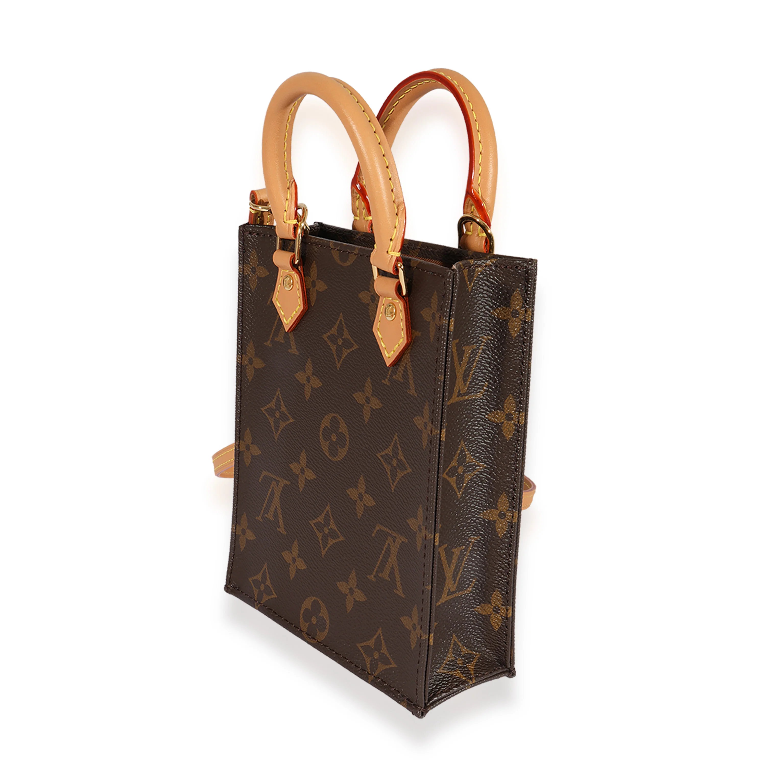 Louis Vuitton Monogram Canvas Petit Sac Plat - Image 2