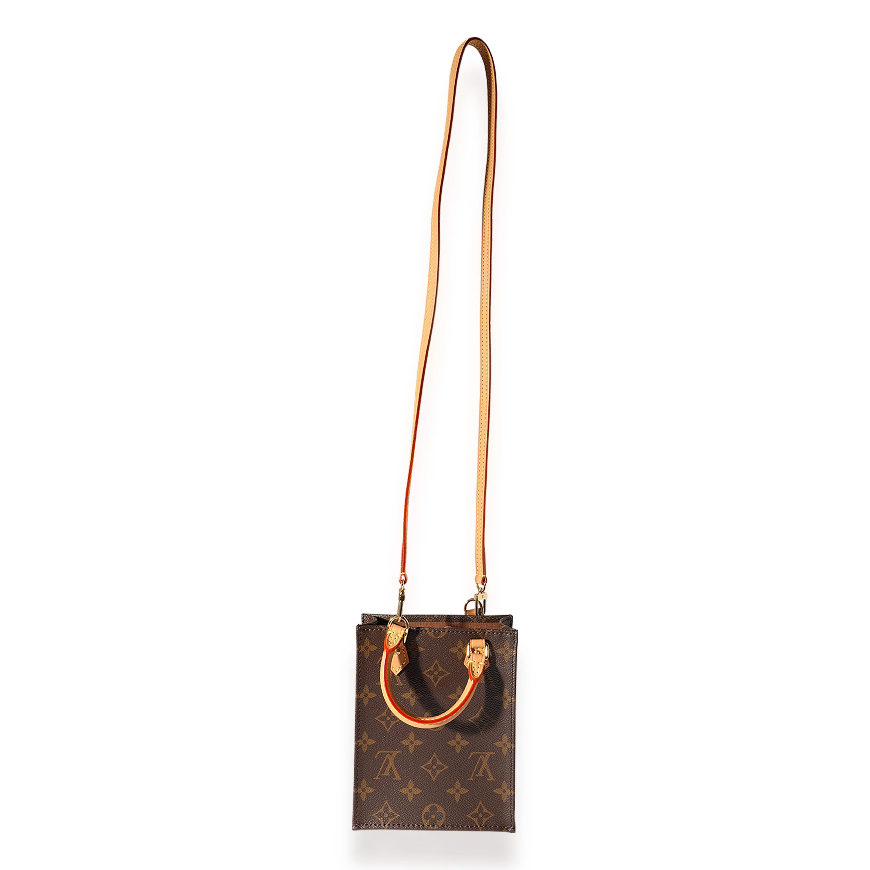 Louis Vuitton Monogram Canvas Petit Sac Plat - Image 8