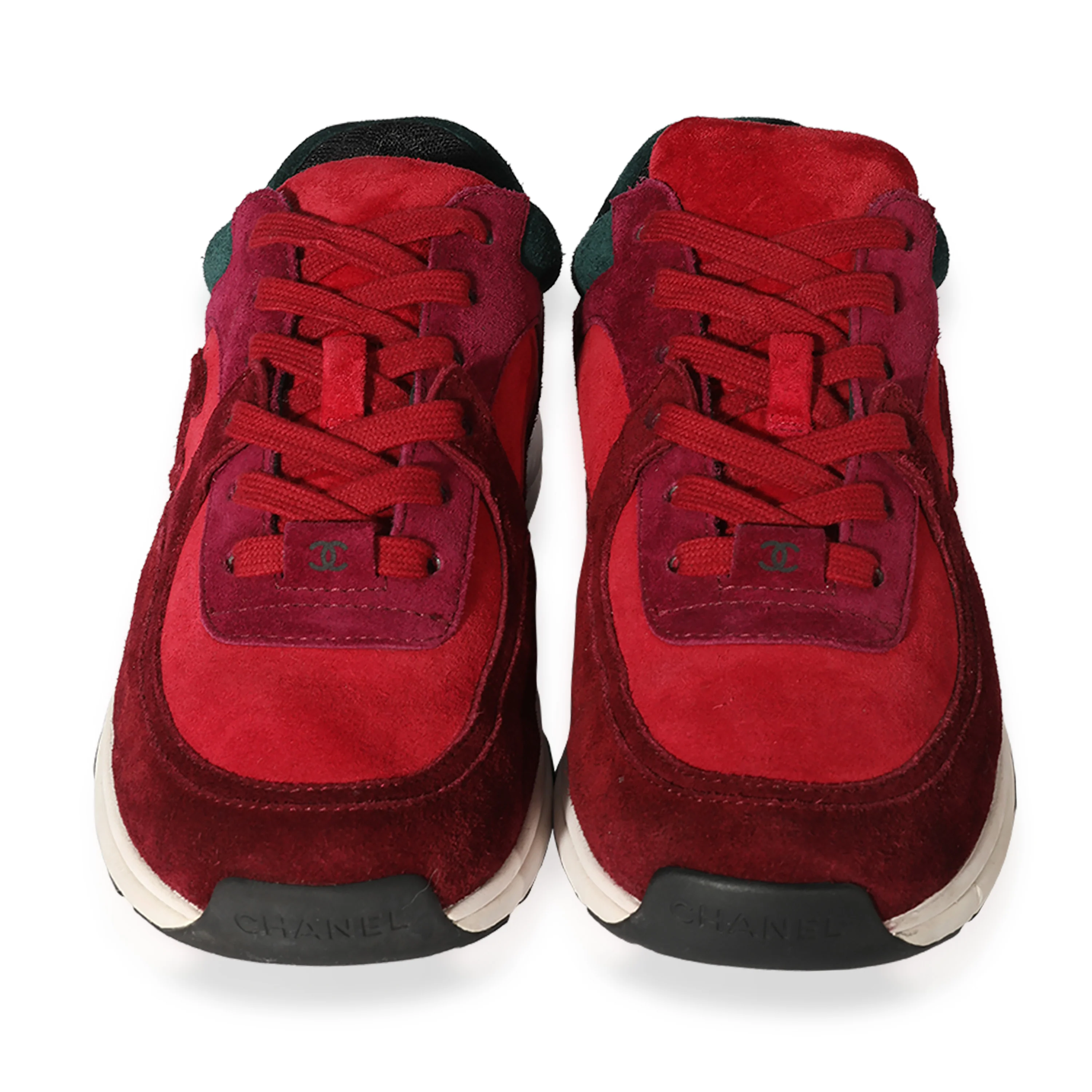 Chanel Wmns Sneaker Burgundy Red - Image 3