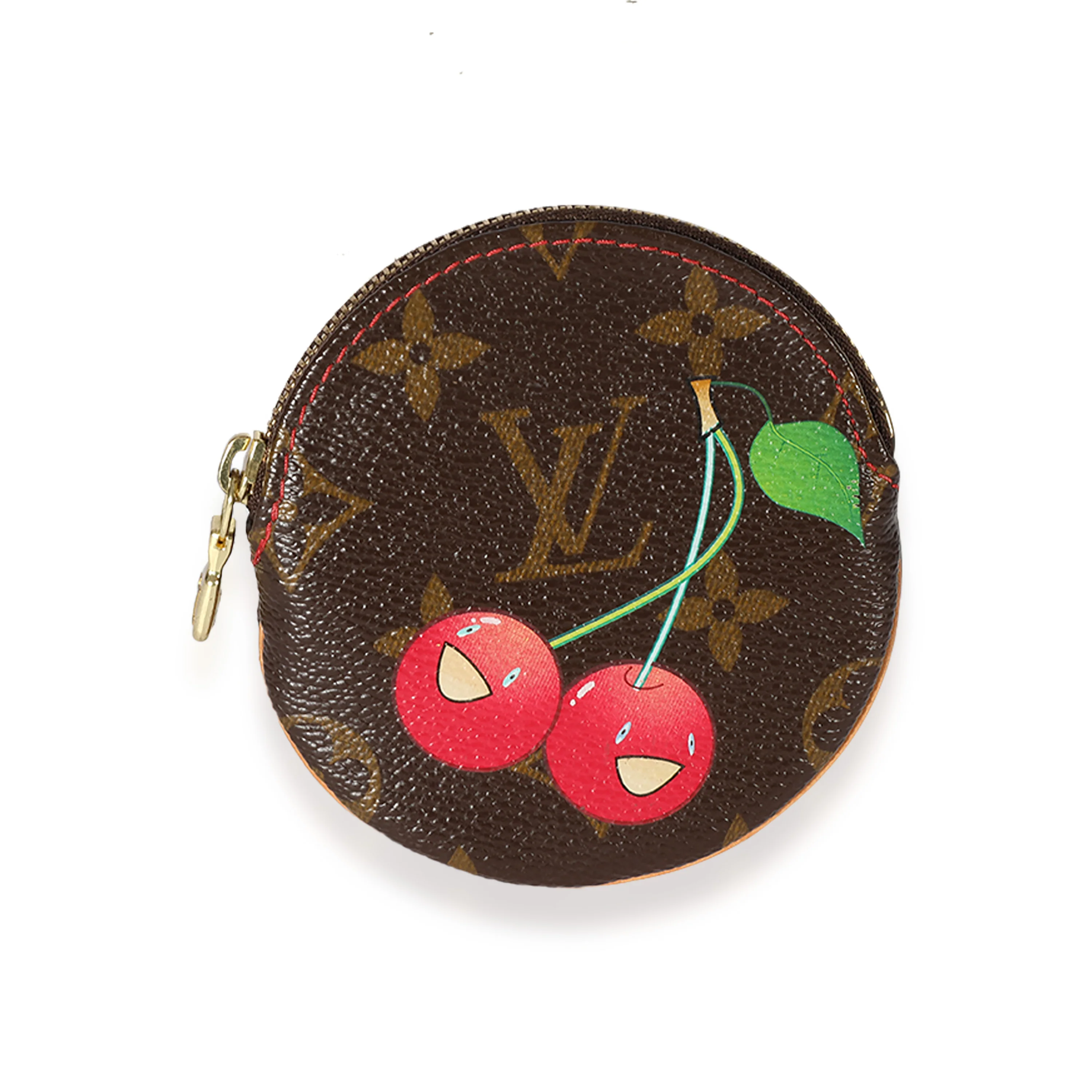 Louis Vuitton Monogram Canvas Cerises Round Coin Purse