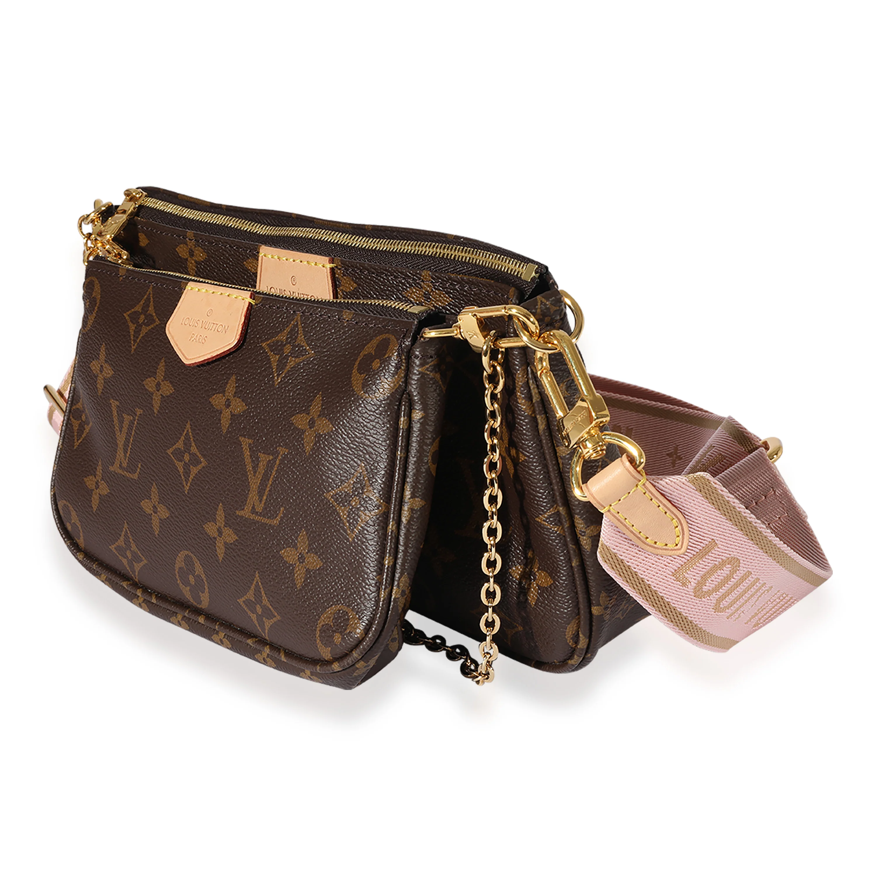 Louis Vuitton Rose Clair Monogram Multi Pochette - Image 2
