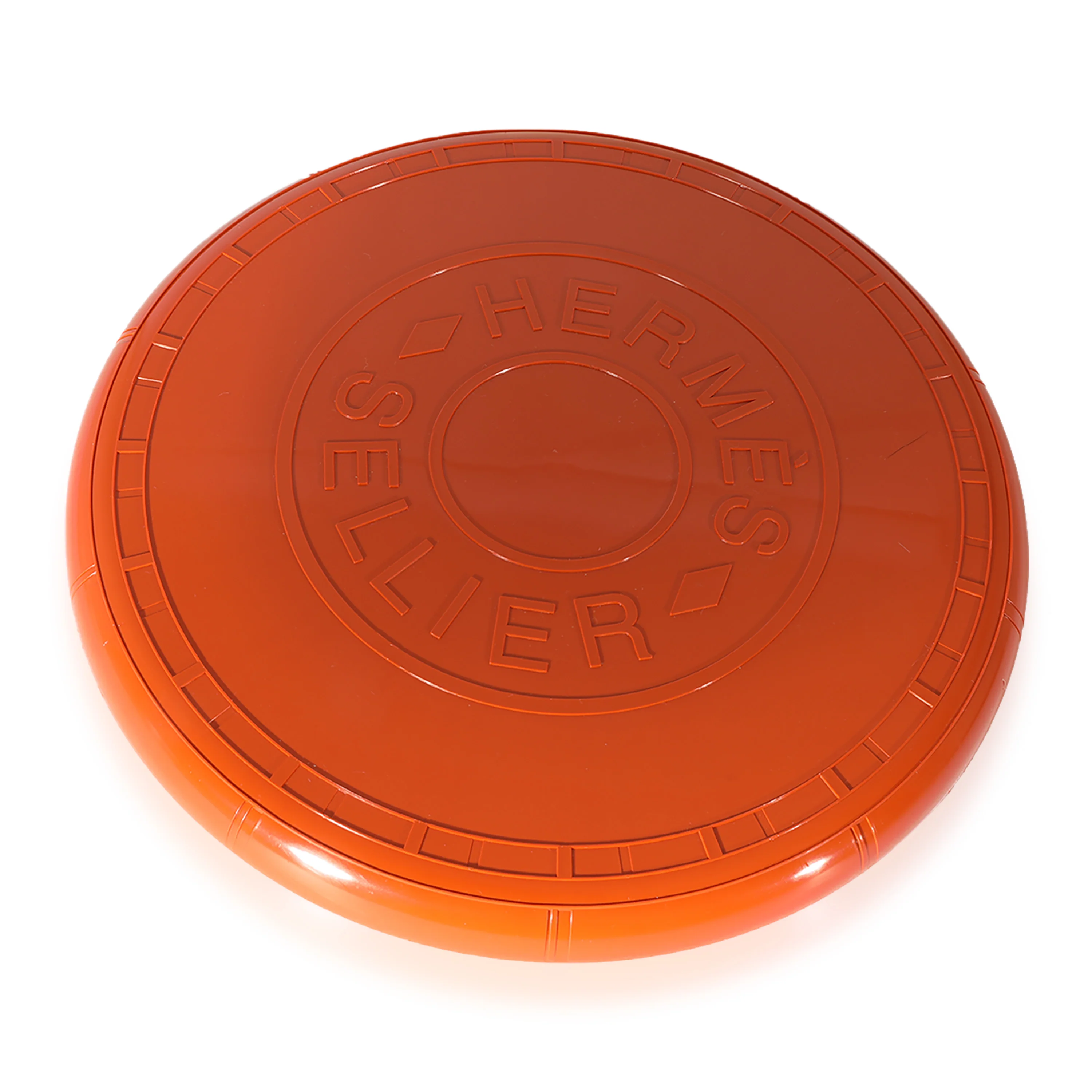 Hermès Orange Wouf Flying Disc - Image 4