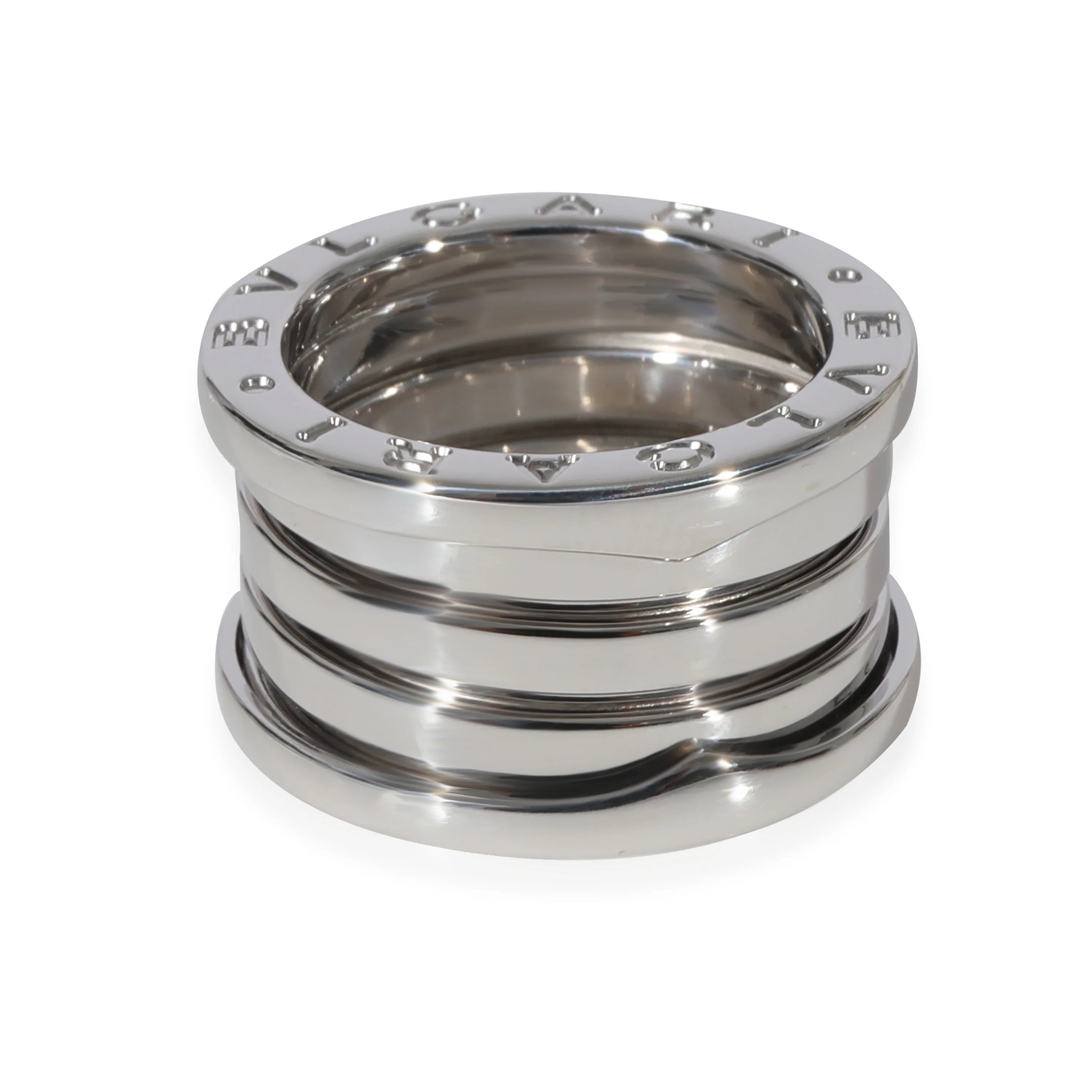 BVLGARI B.zero1 Ring in 18k White Gold