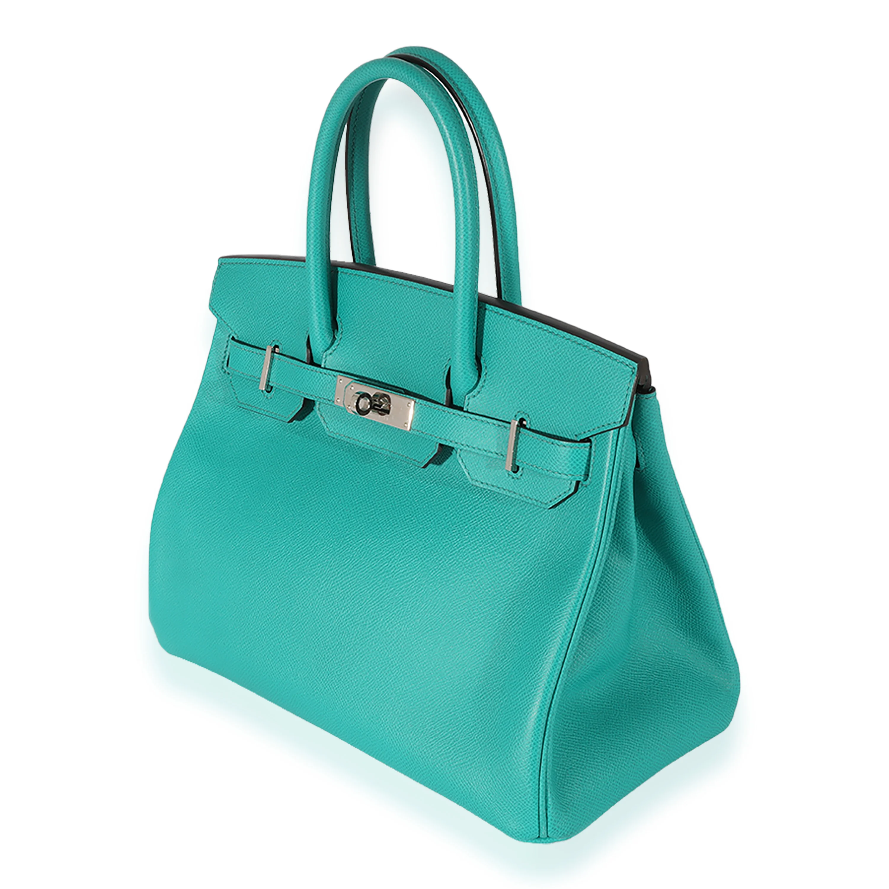 Hermès Blue Paon Epsom Birkin 30 - Image 2