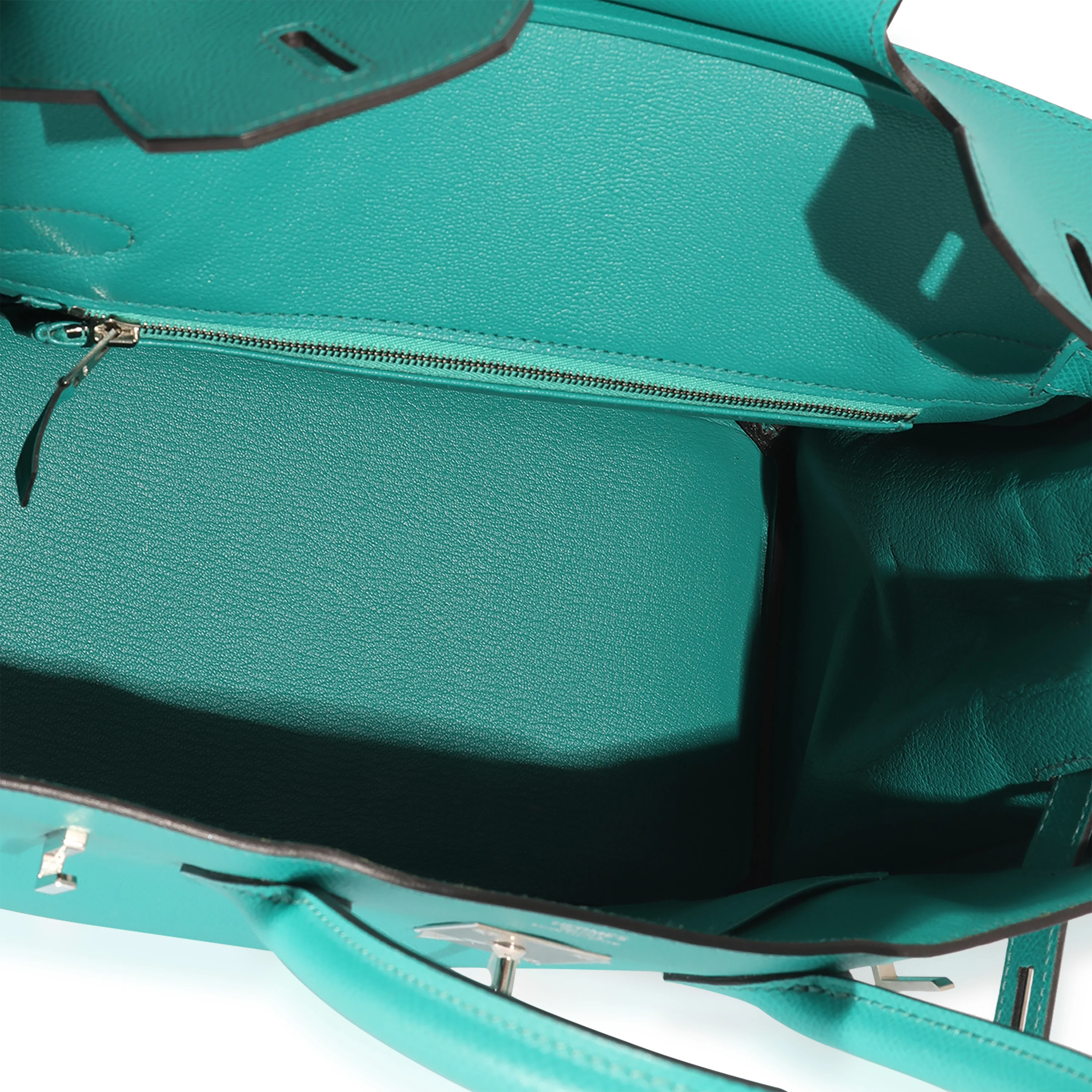 Hermès Blue Paon Epsom Birkin 30 - Image 4