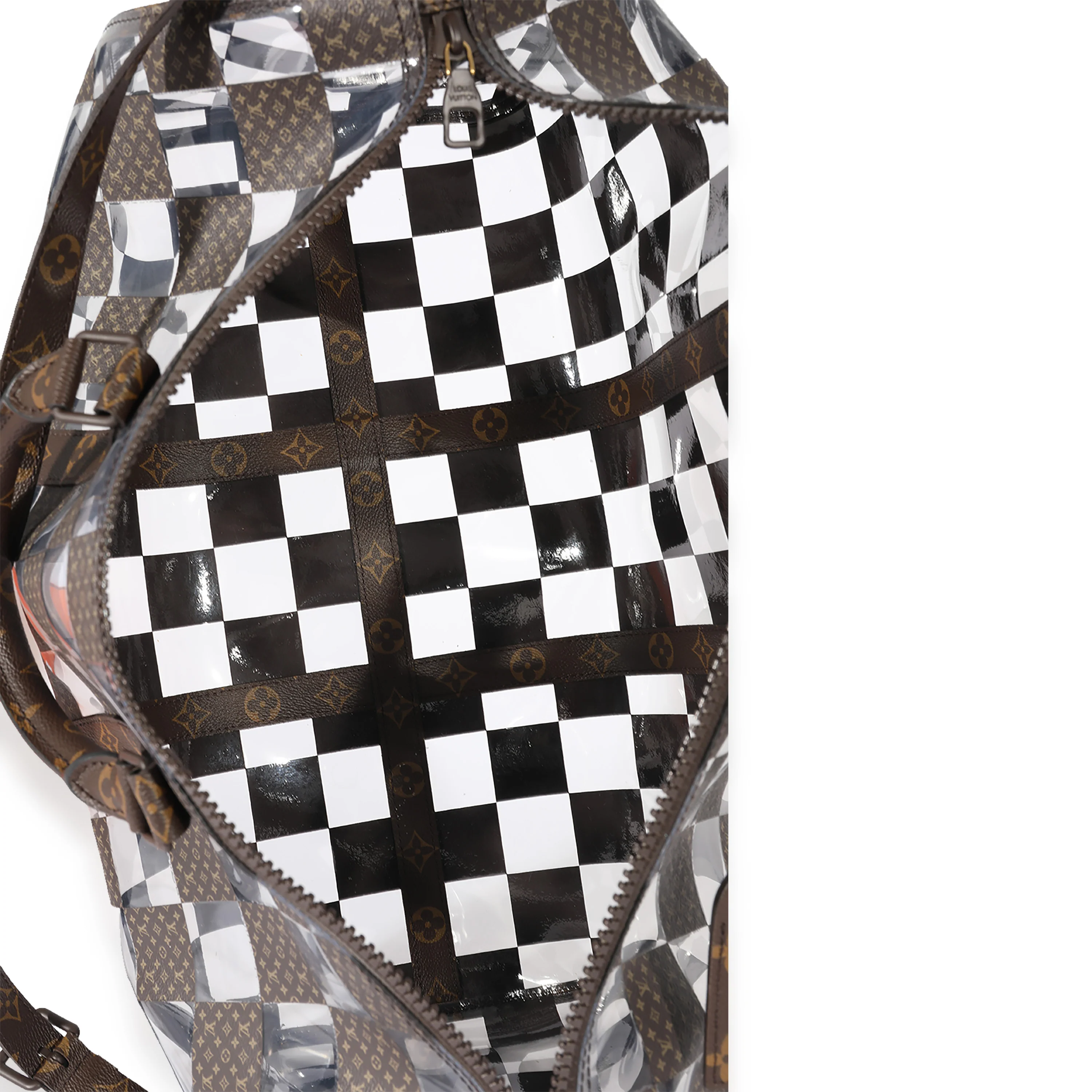 Monogram Chess Keepall Bandouliere 50 - Image 8