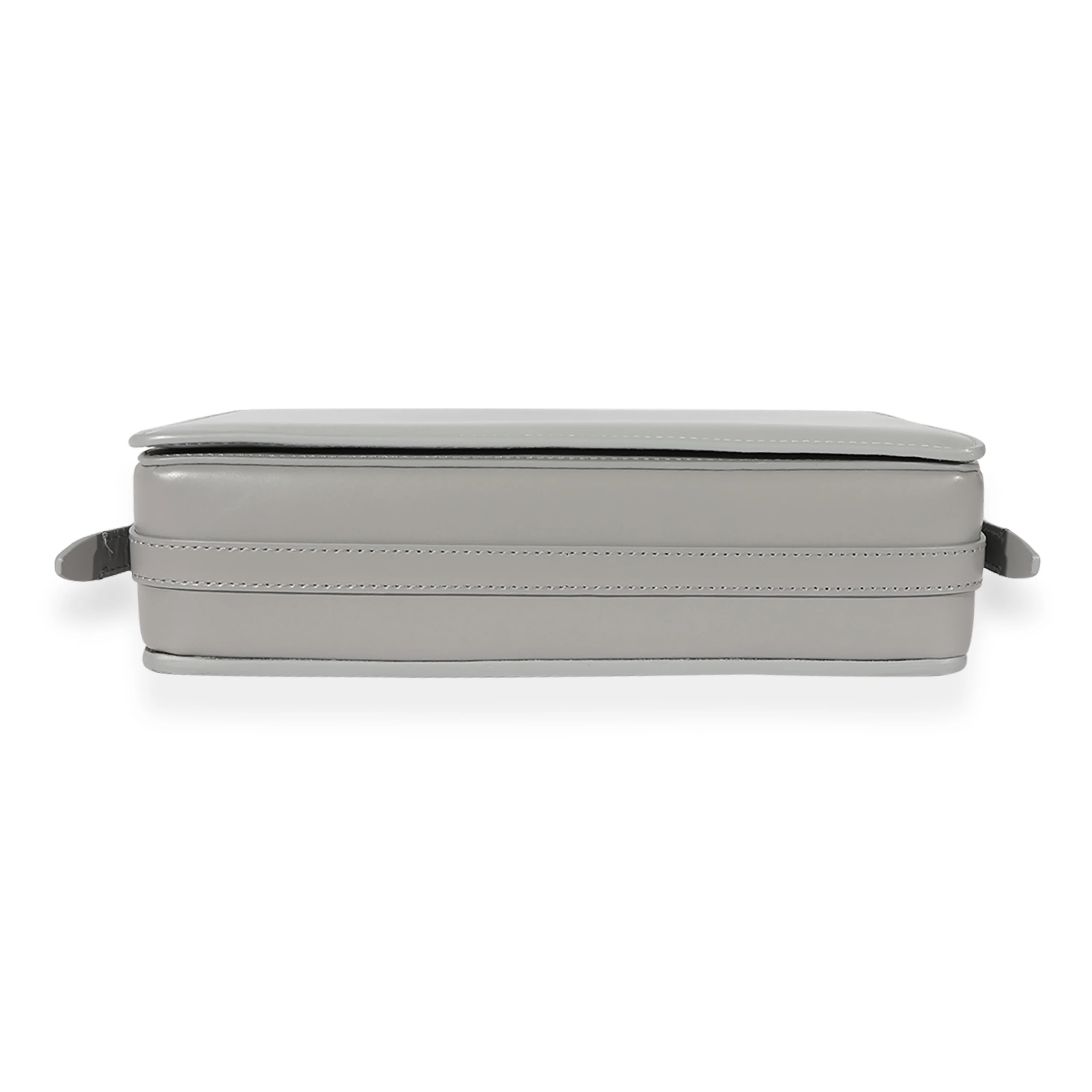 Burberry Grey Smooth Leather Large Alice Bag - Image 5