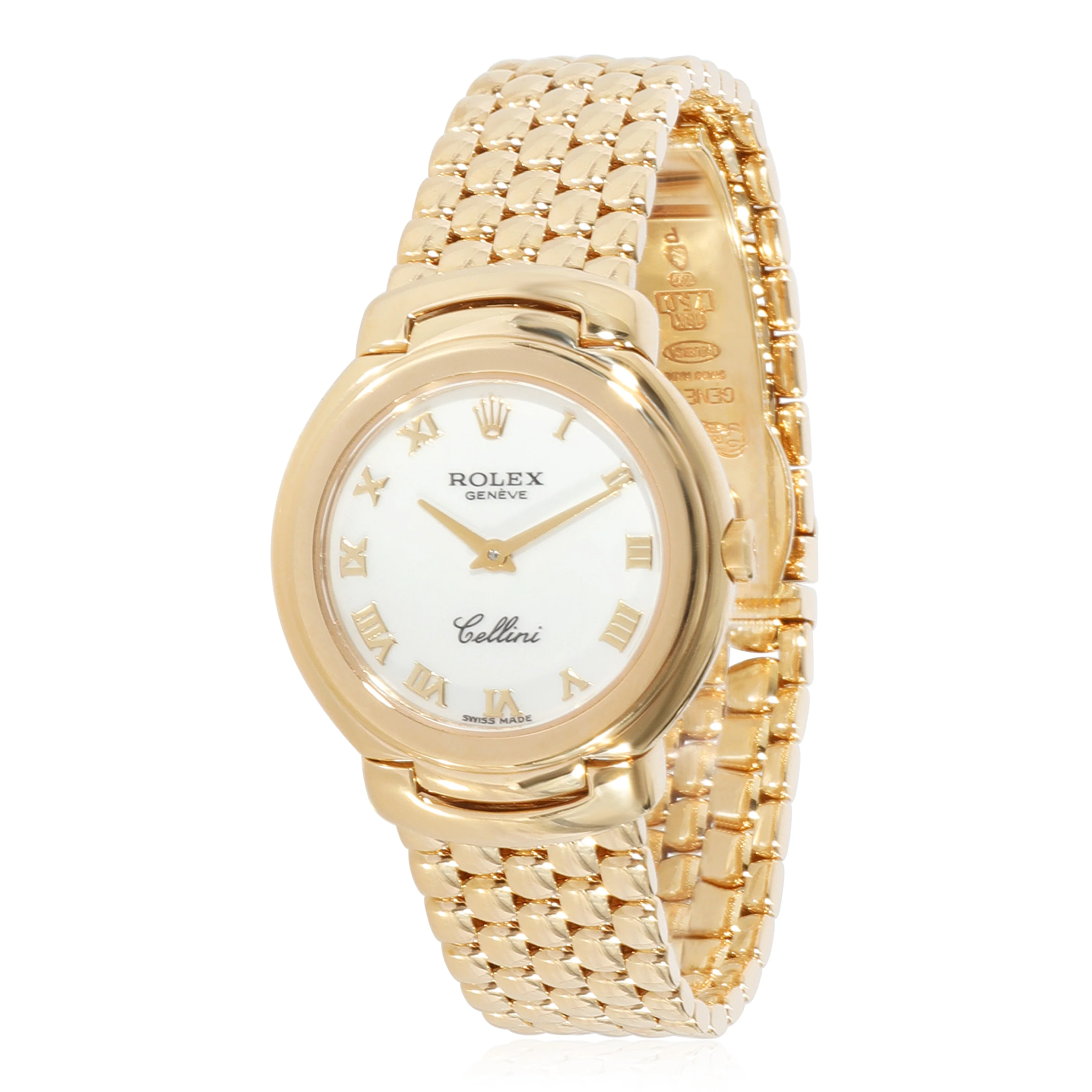 Rolex Cellini 6621 Womens Watch in Yellow Gold