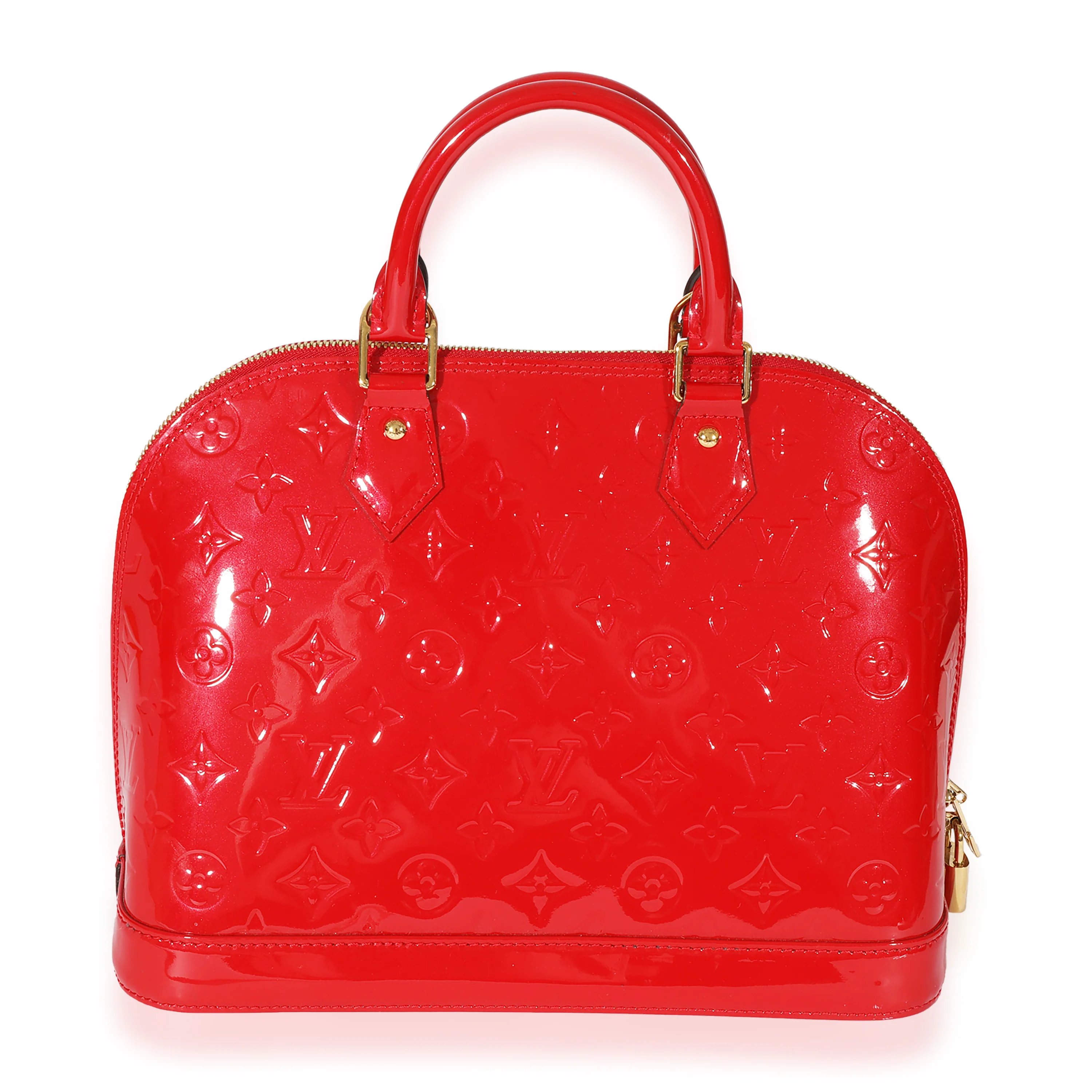 Louis Vuitton Cerise Vernis Alma PM - Image 3