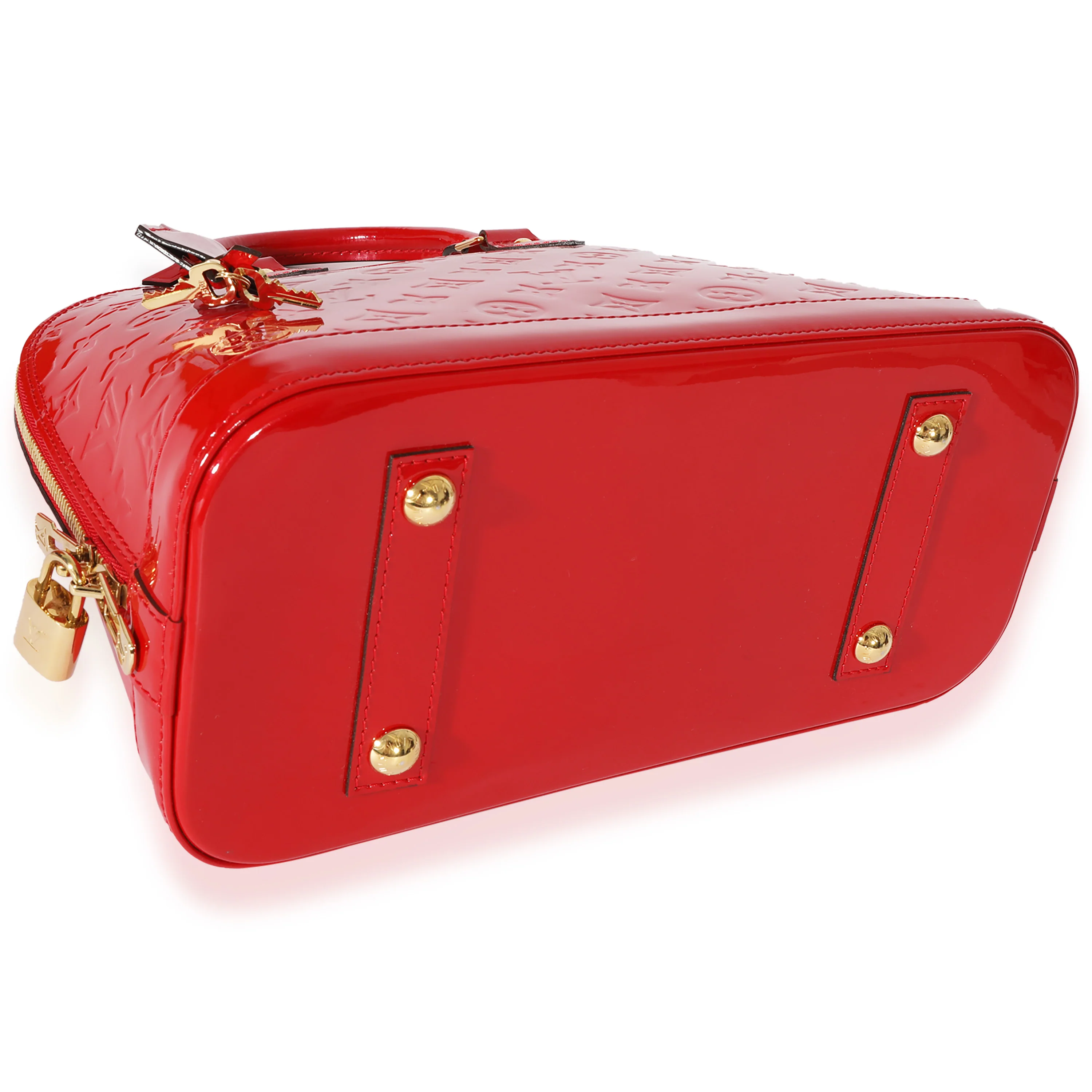 Louis Vuitton Cerise Vernis Alma PM - Image 6