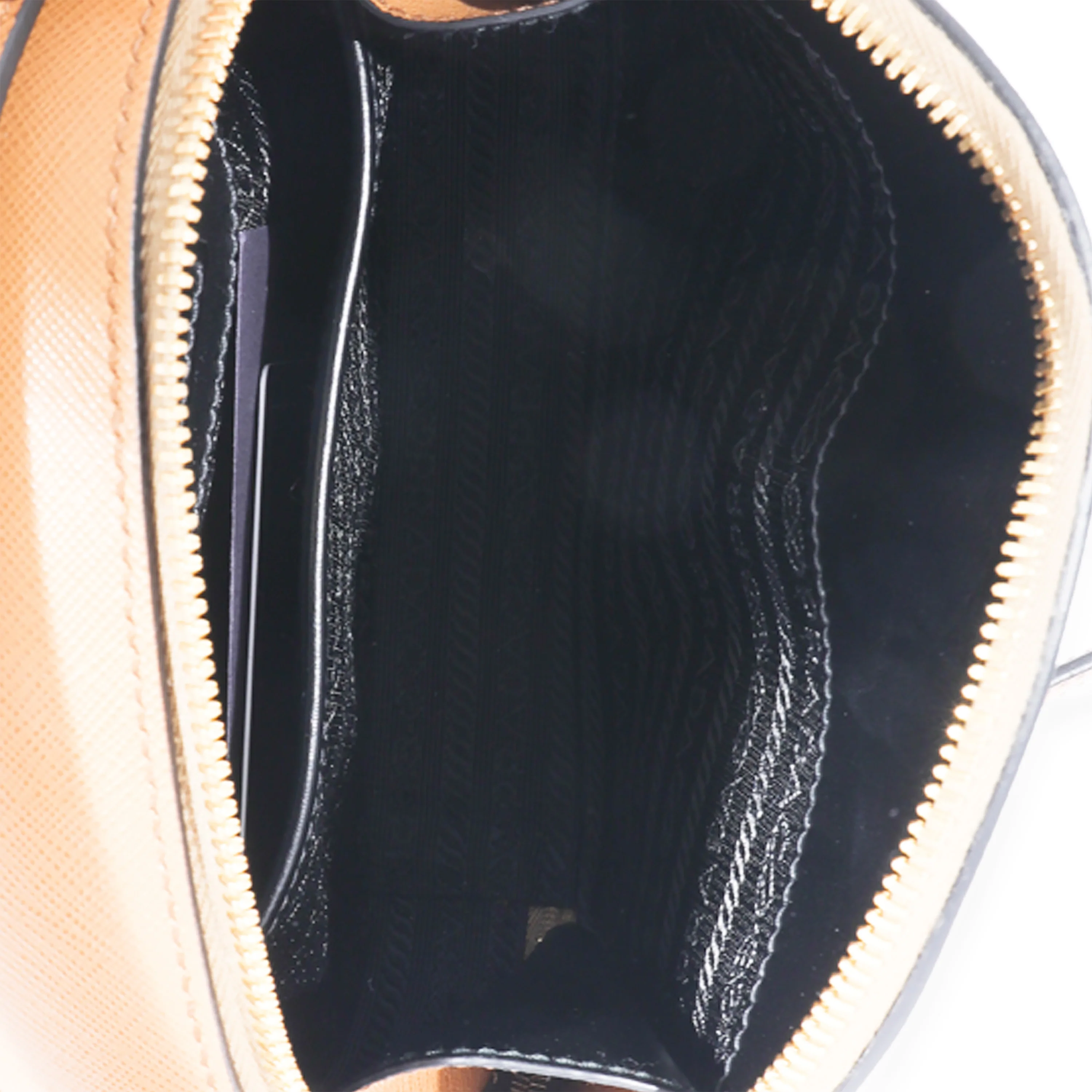 Prada Brown Saffiano Odette Bag - Image 8