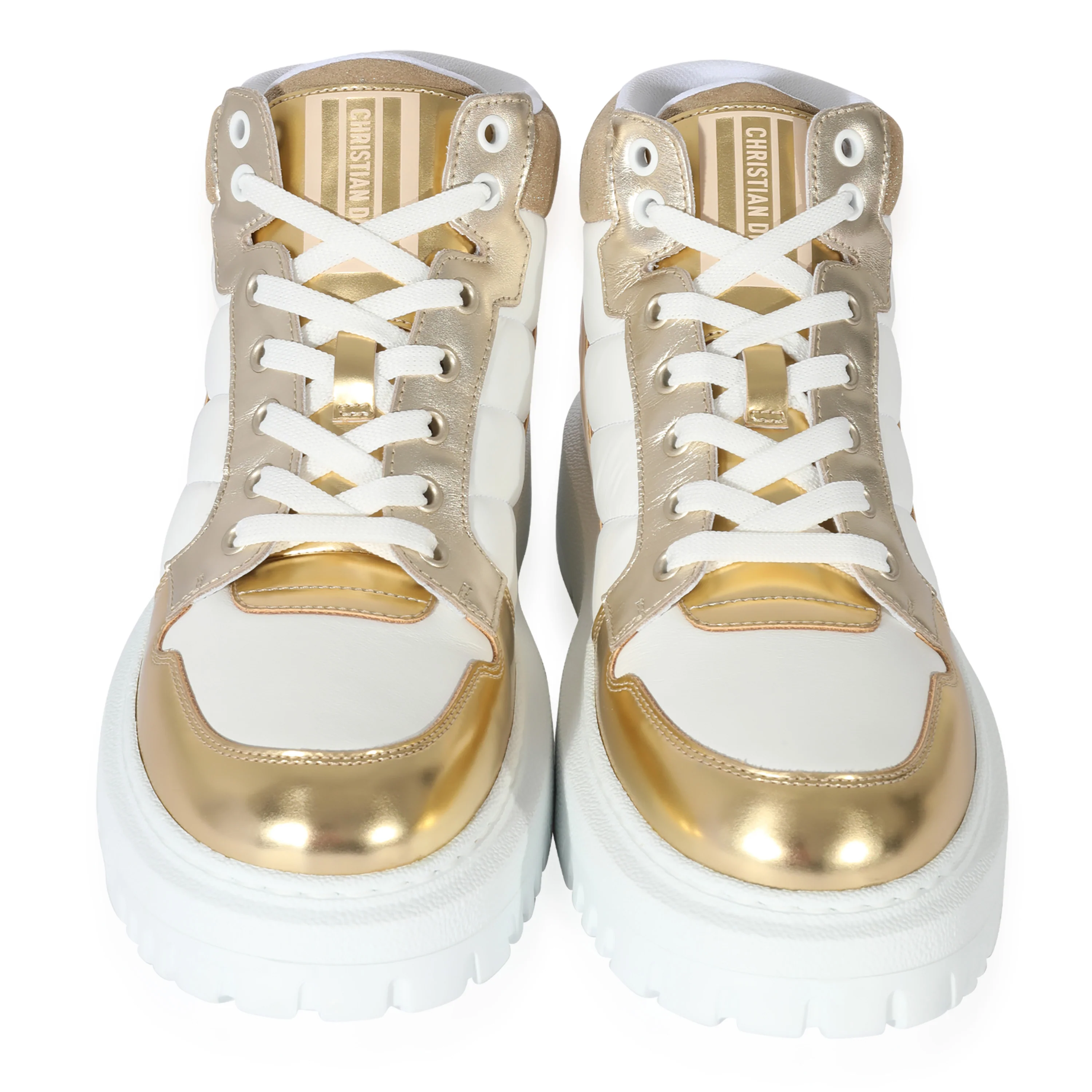 Wmns D-Player Quilted Nylon - White Gold - Image 3