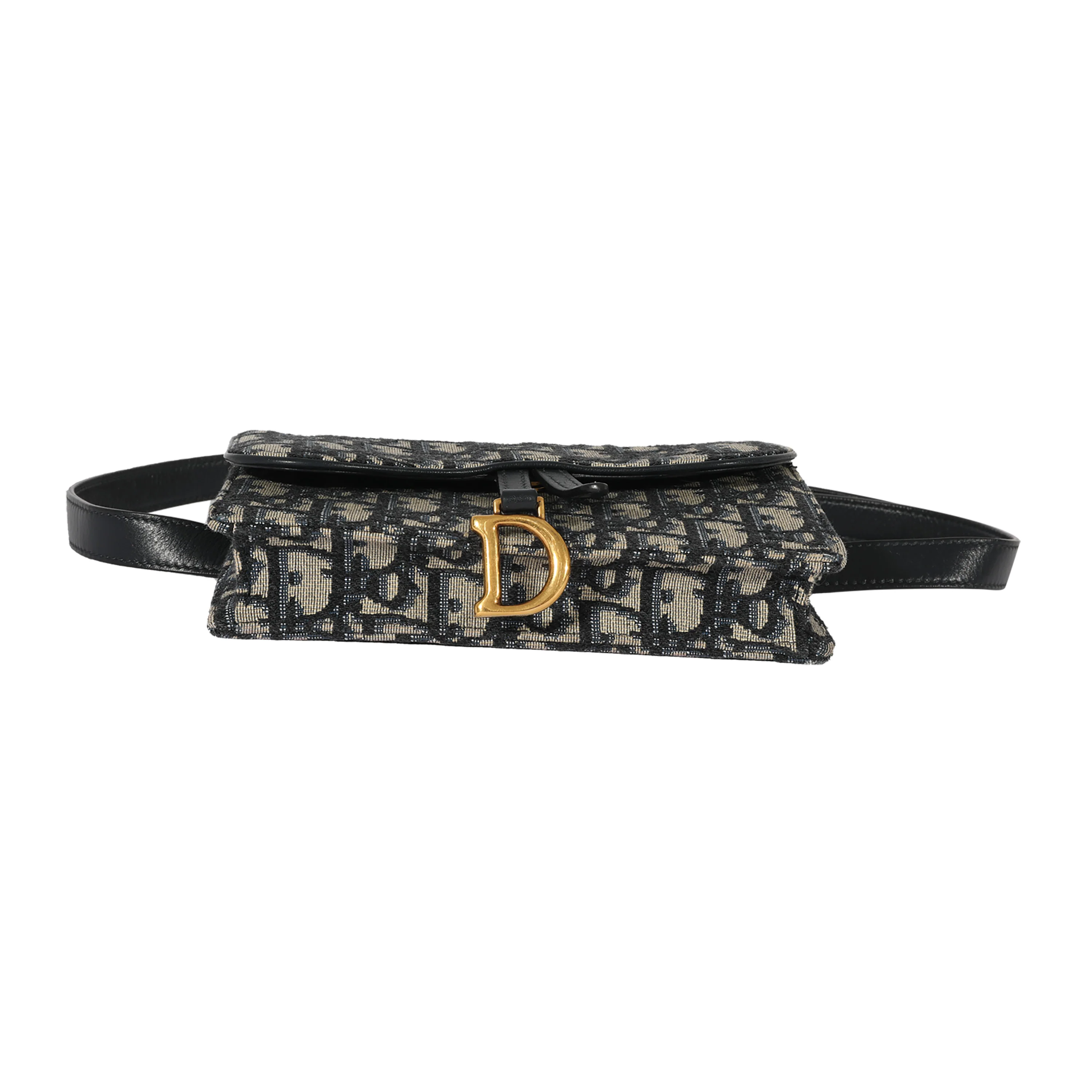 Dior Oblique Canvas Saddle Belt Pouch - Image 5