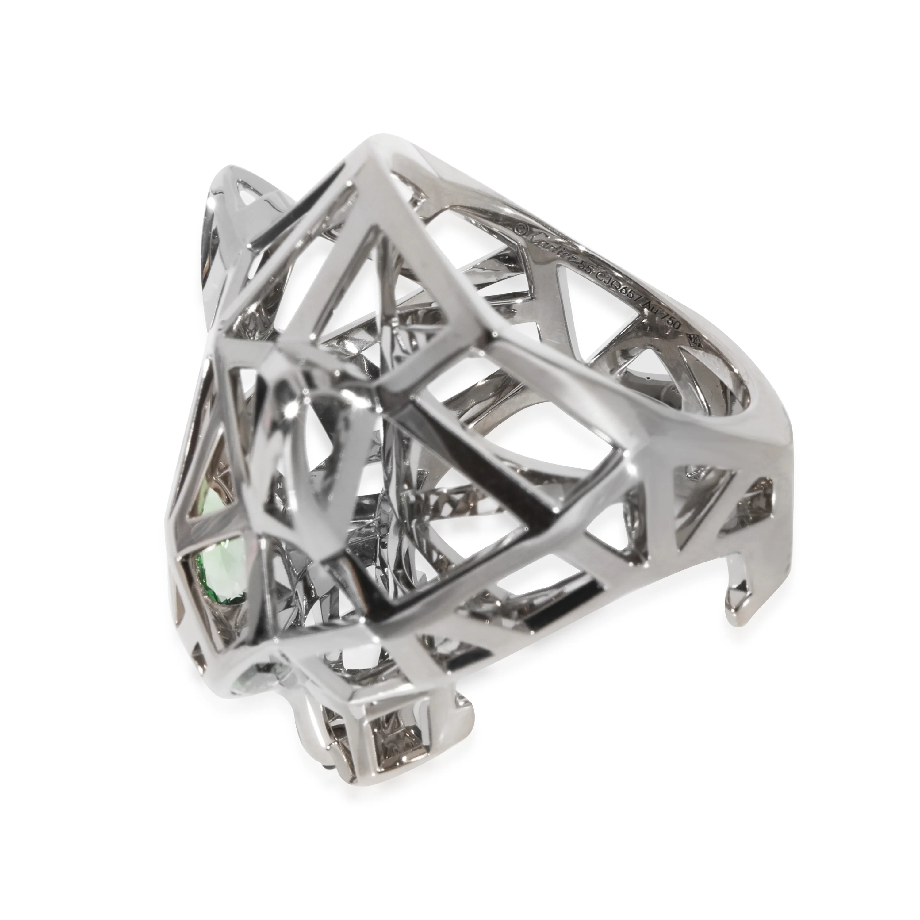 Cartier Panthere De Cartier Ring in 18k White Gold - Image 4