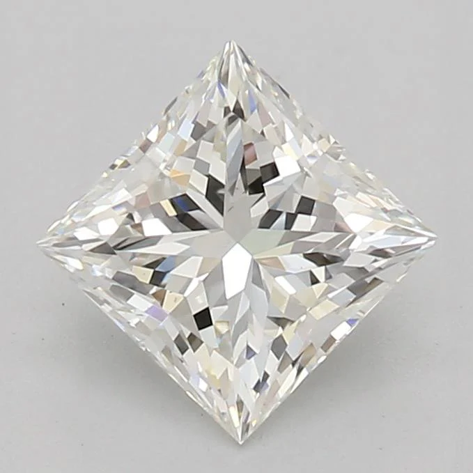 Certified 0.76 Ct Princess cut I VS2 Loose Diamond