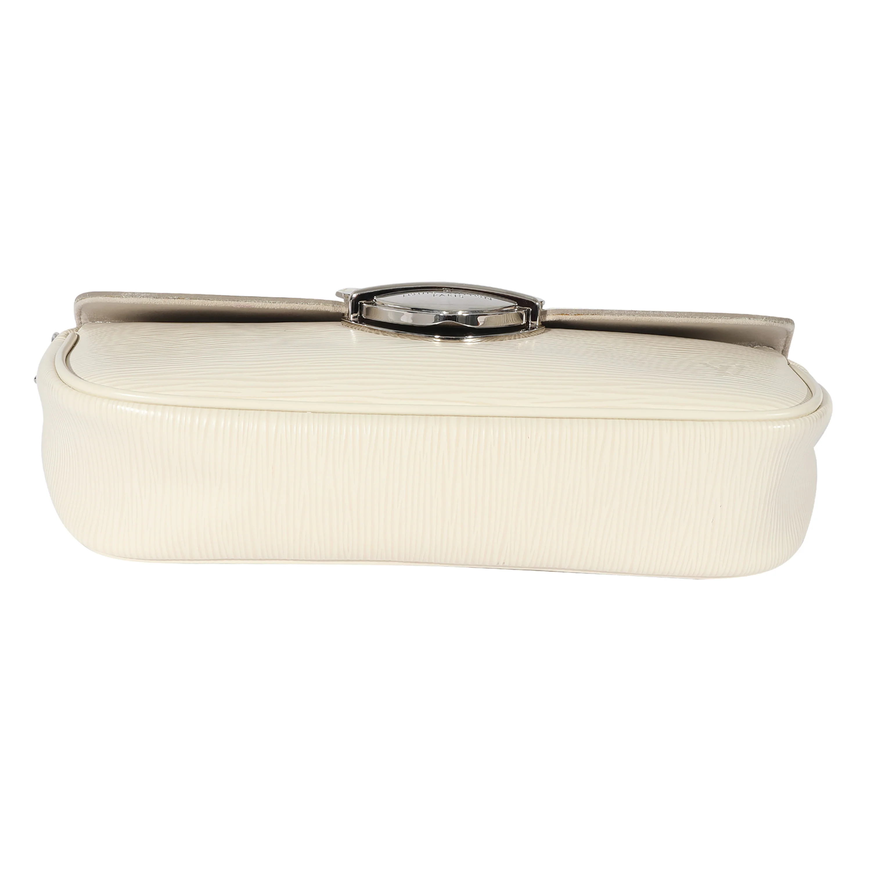 Louis Vuitton White Epi Montaigne Pochette - Image 3
