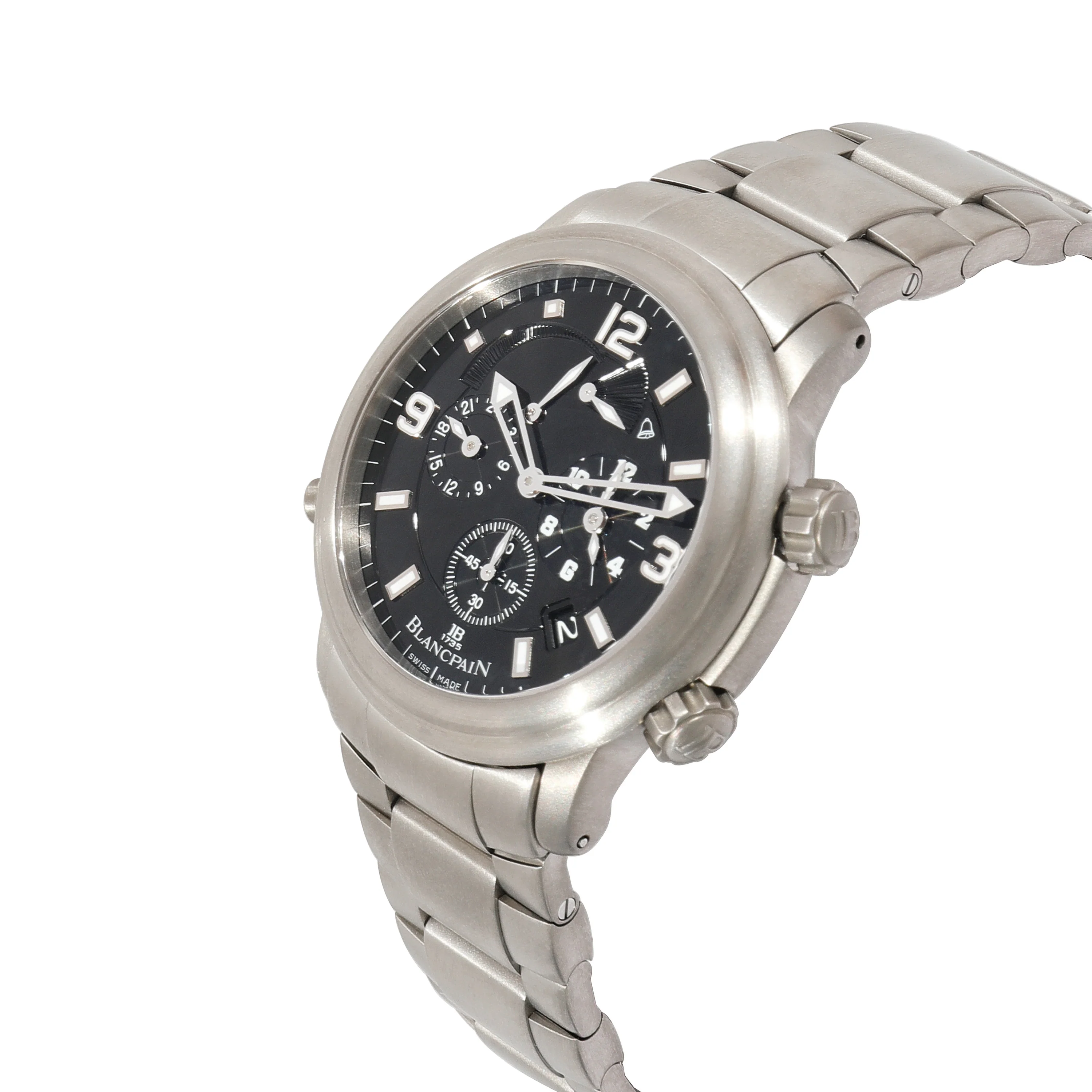 Leman Reveil GMT 2041-1230N Unisex Watch in  Titanium - Image 3