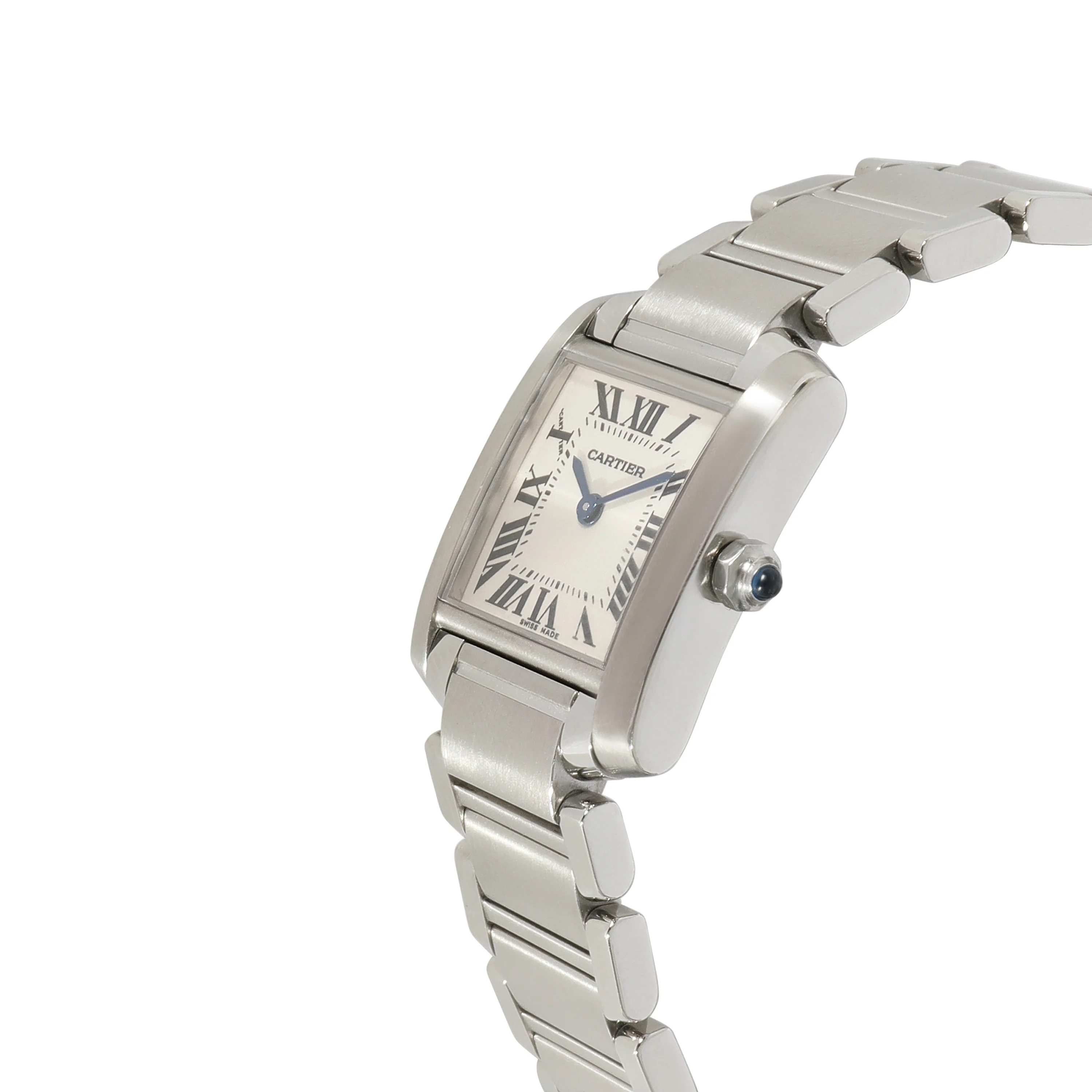 Cartier Tank Francaise W51008Q3 Womens Watch in Stainless Steel - Image 3