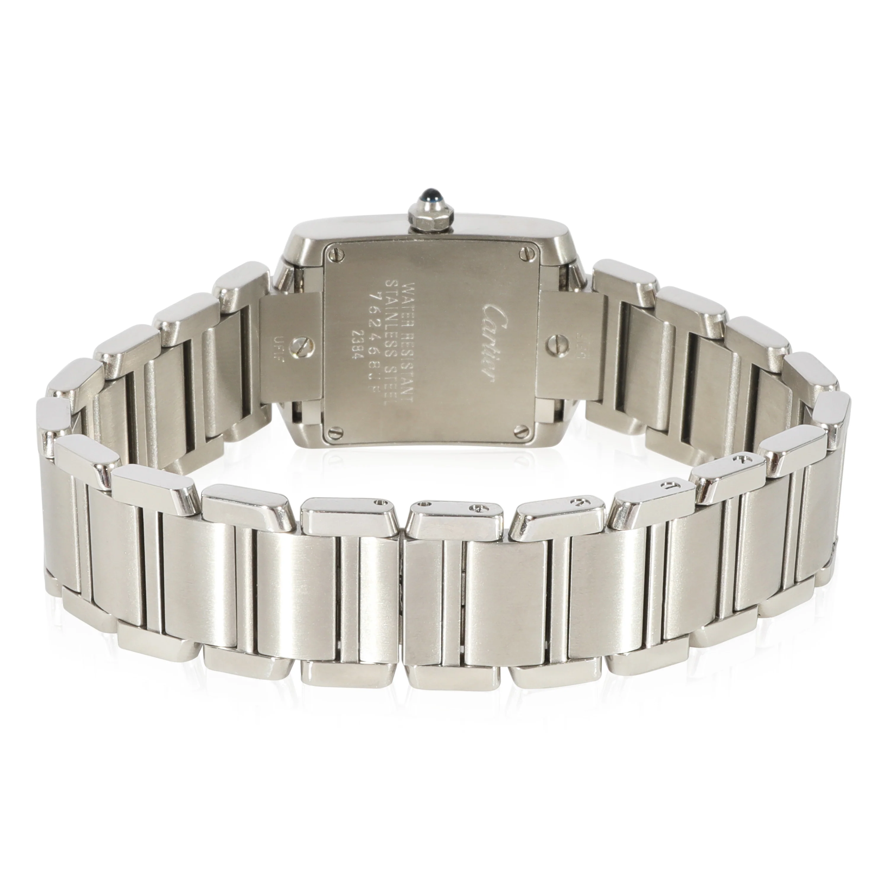 Cartier Tank Francaise W51008Q3 Womens Watch in Stainless Steel - Image 4