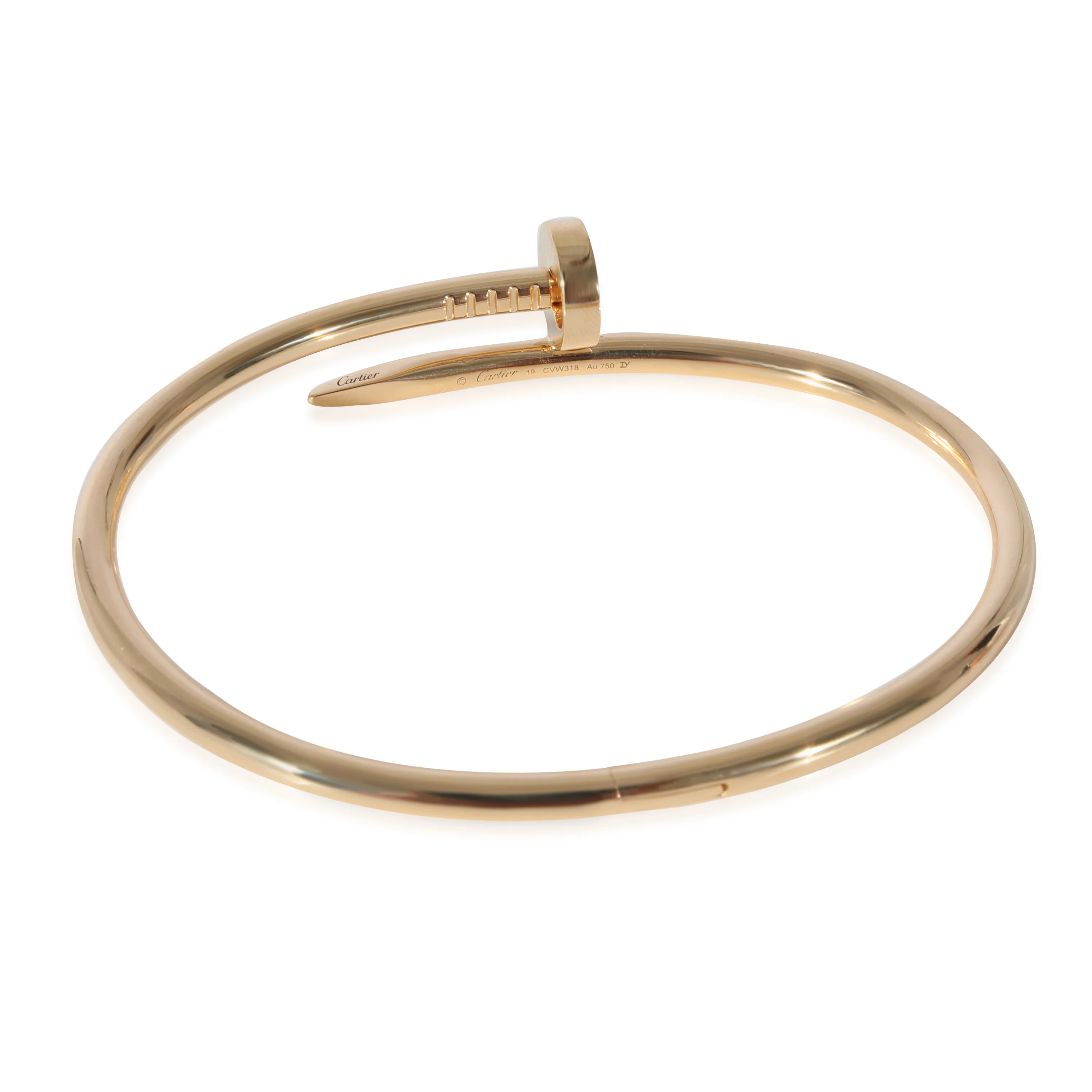 Cartier Juste Un Clou Bracelet in 18k Yellow Gold (Size 19) - Image 4