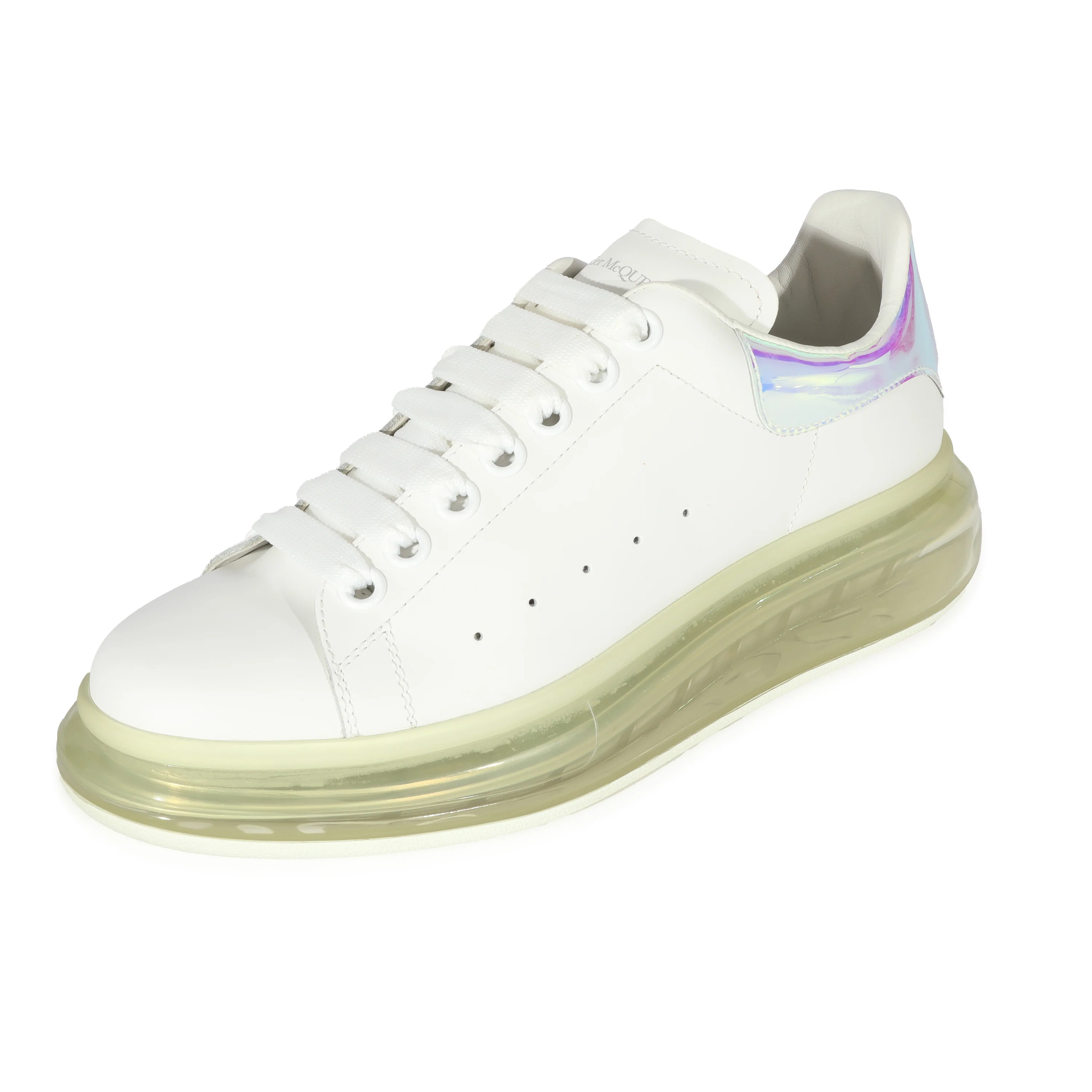 Alexander McQueen Wmns Oversized Sneaker Clear Sole - Iridescent - Image 2