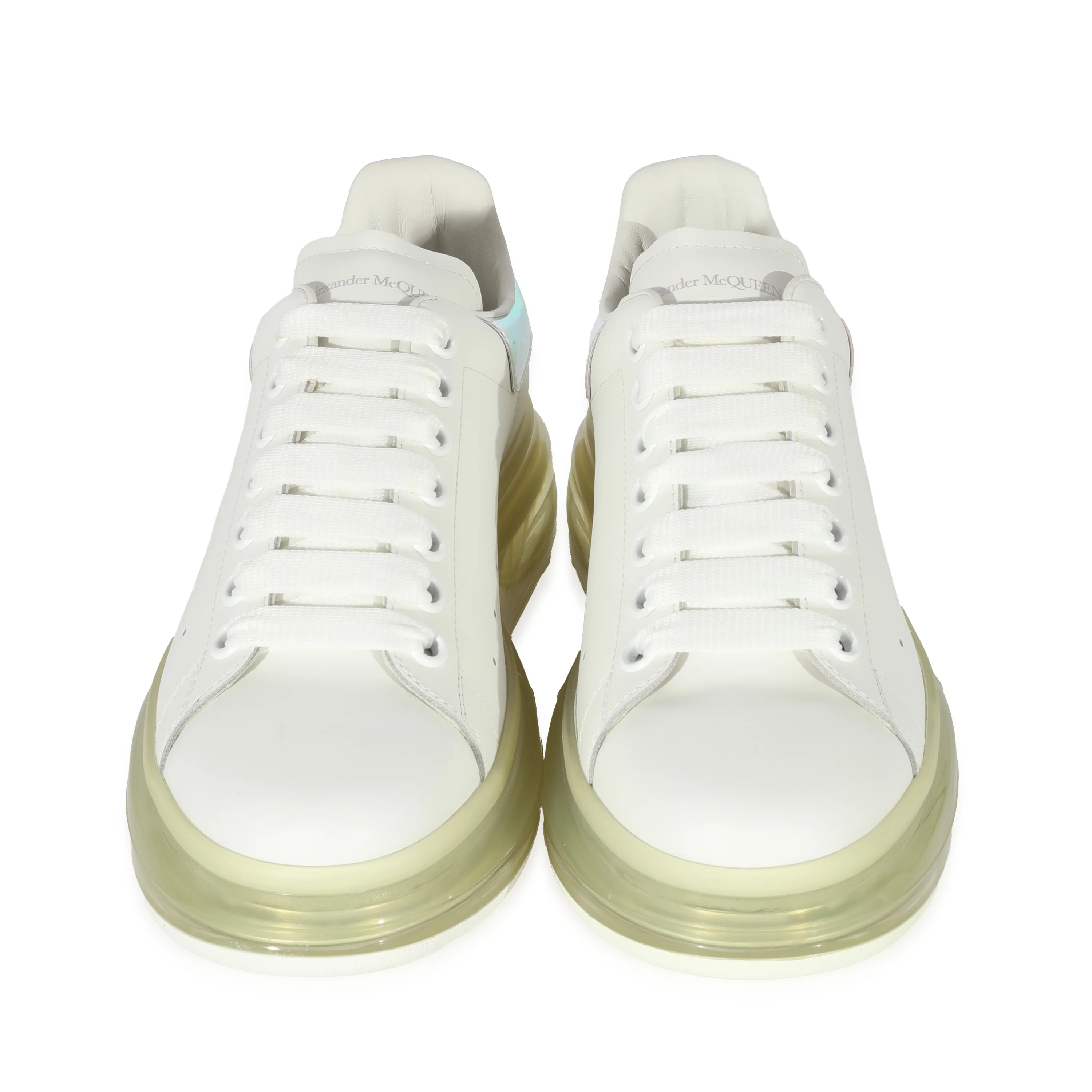 Alexander McQueen Wmns Oversized Sneaker Clear Sole - Iridescent - Image 3