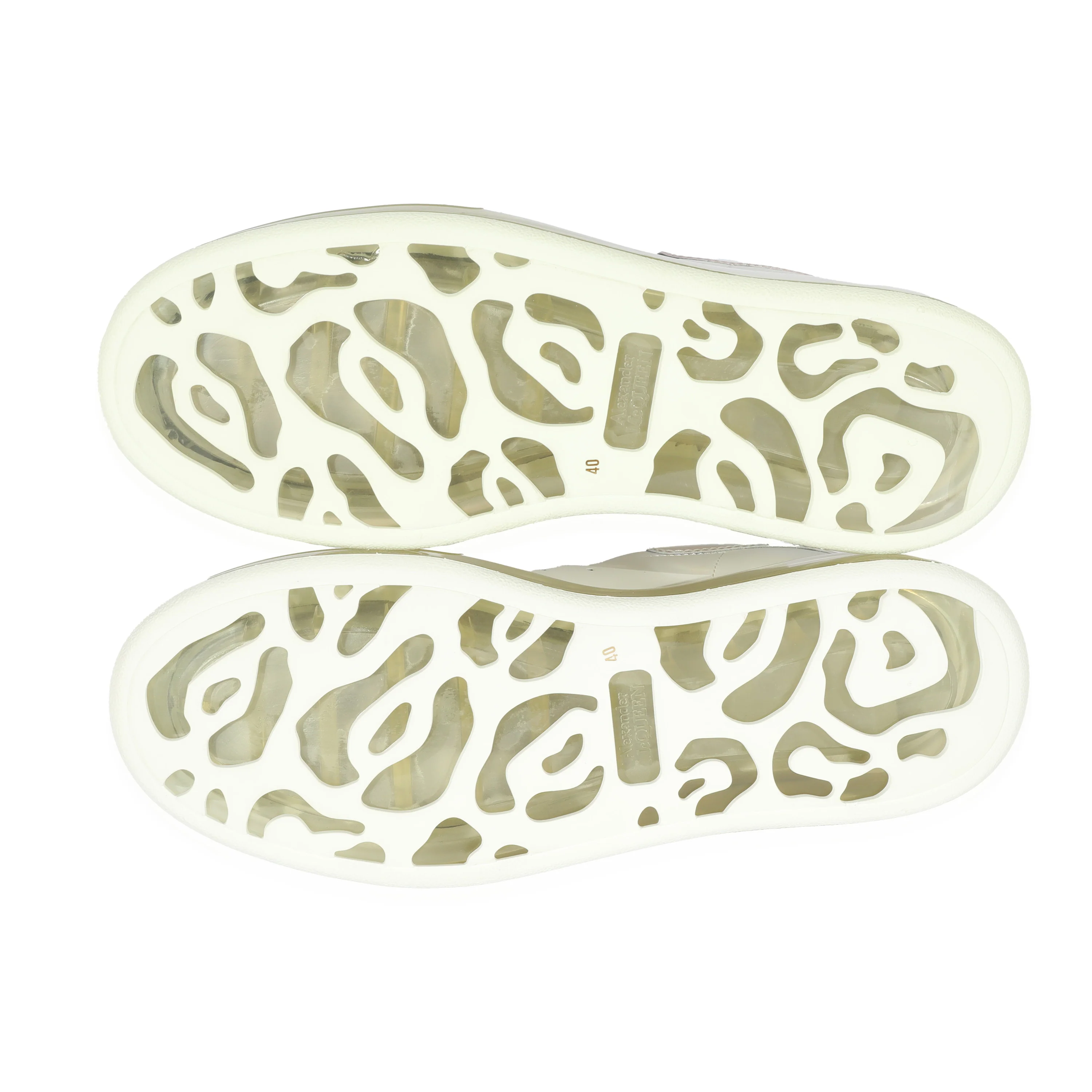 Alexander McQueen Wmns Oversized Sneaker Clear Sole - Iridescent - Image 5