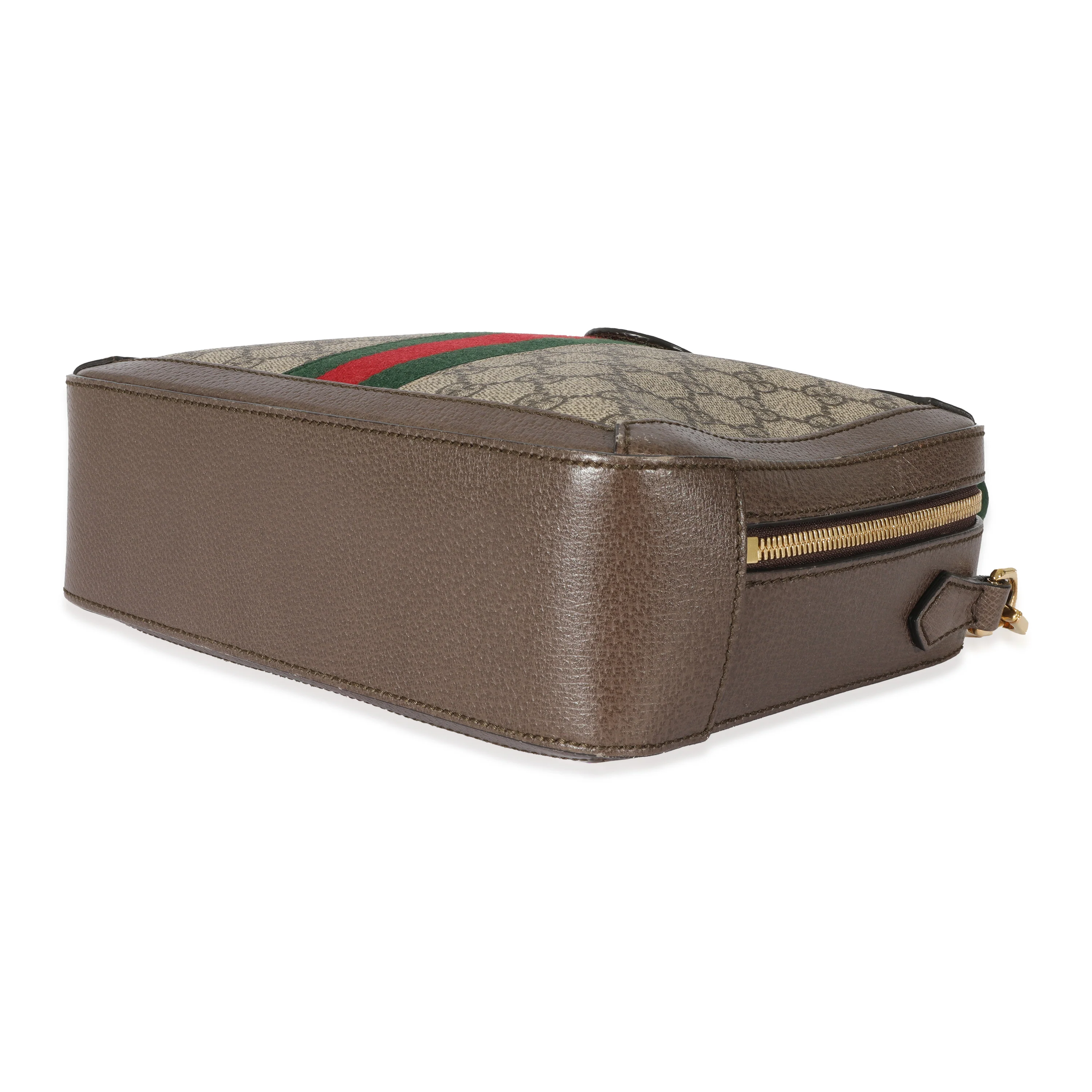 Gucci GG Supreme Small Ophidia Web Top Handle - Image 7