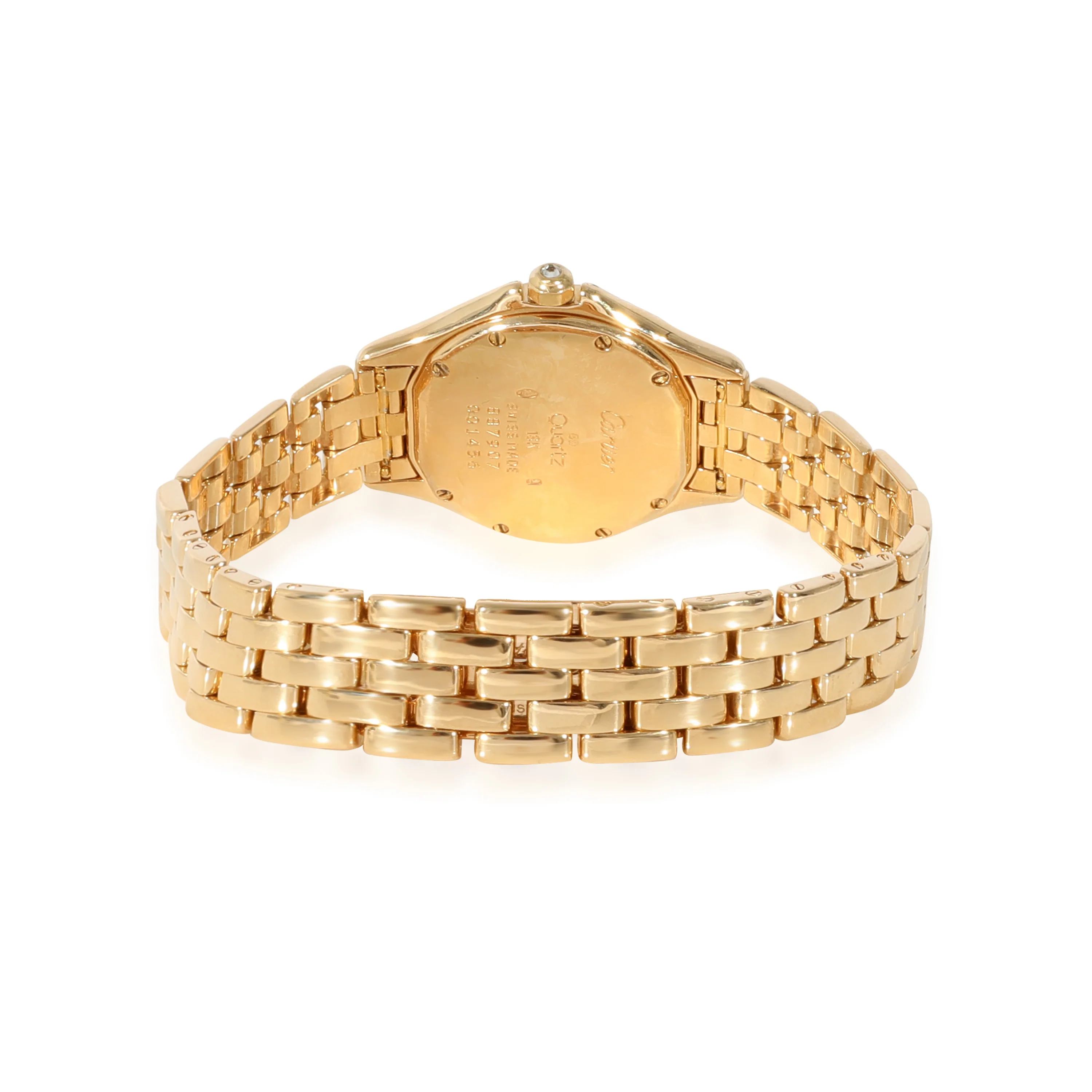 Cartier Cougar 887907 Womens Watch in 18kt Yellow Gold - Image 4