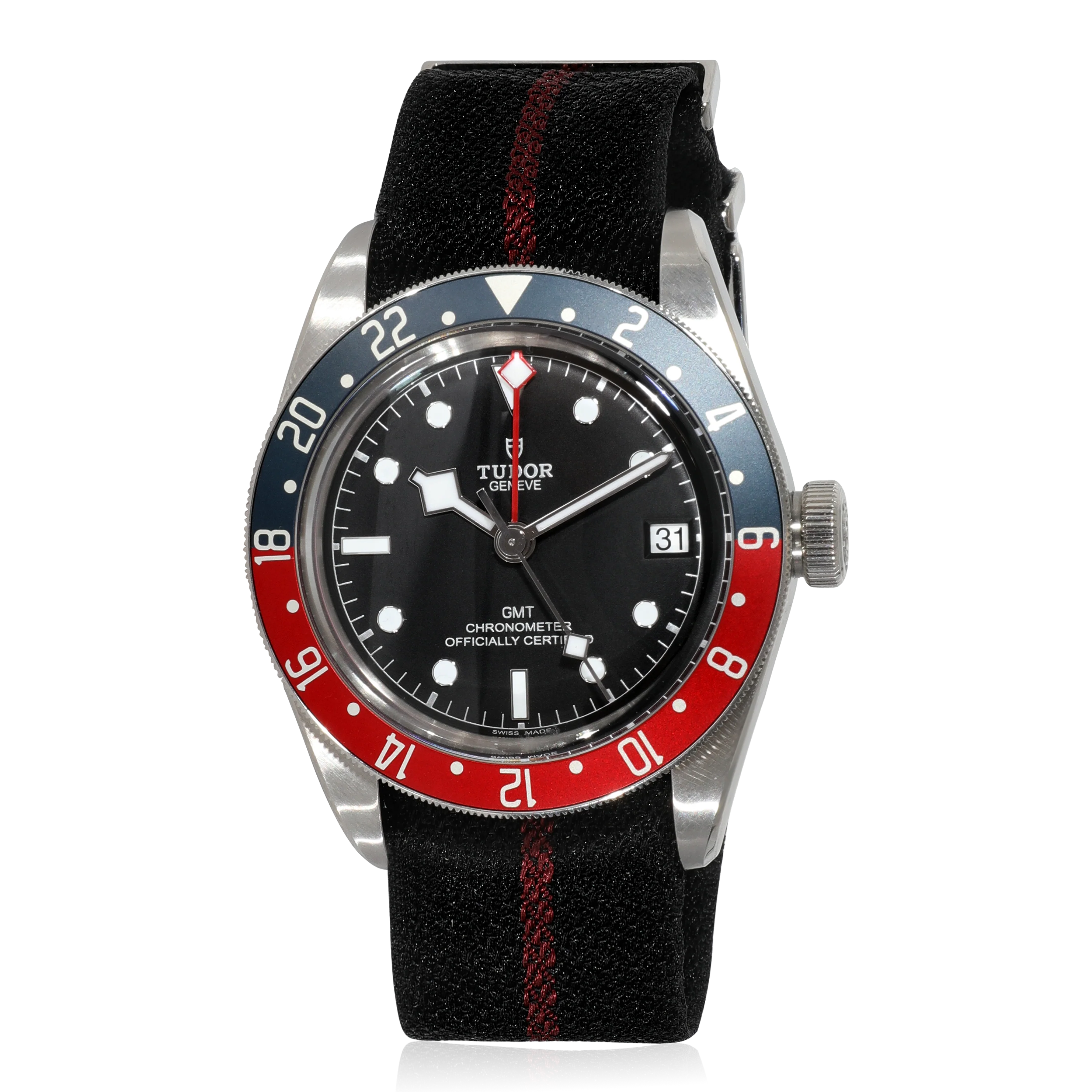 Tudor Black Bay GMT 79830RB Mens Watch in  Stainless Steel - Image 6