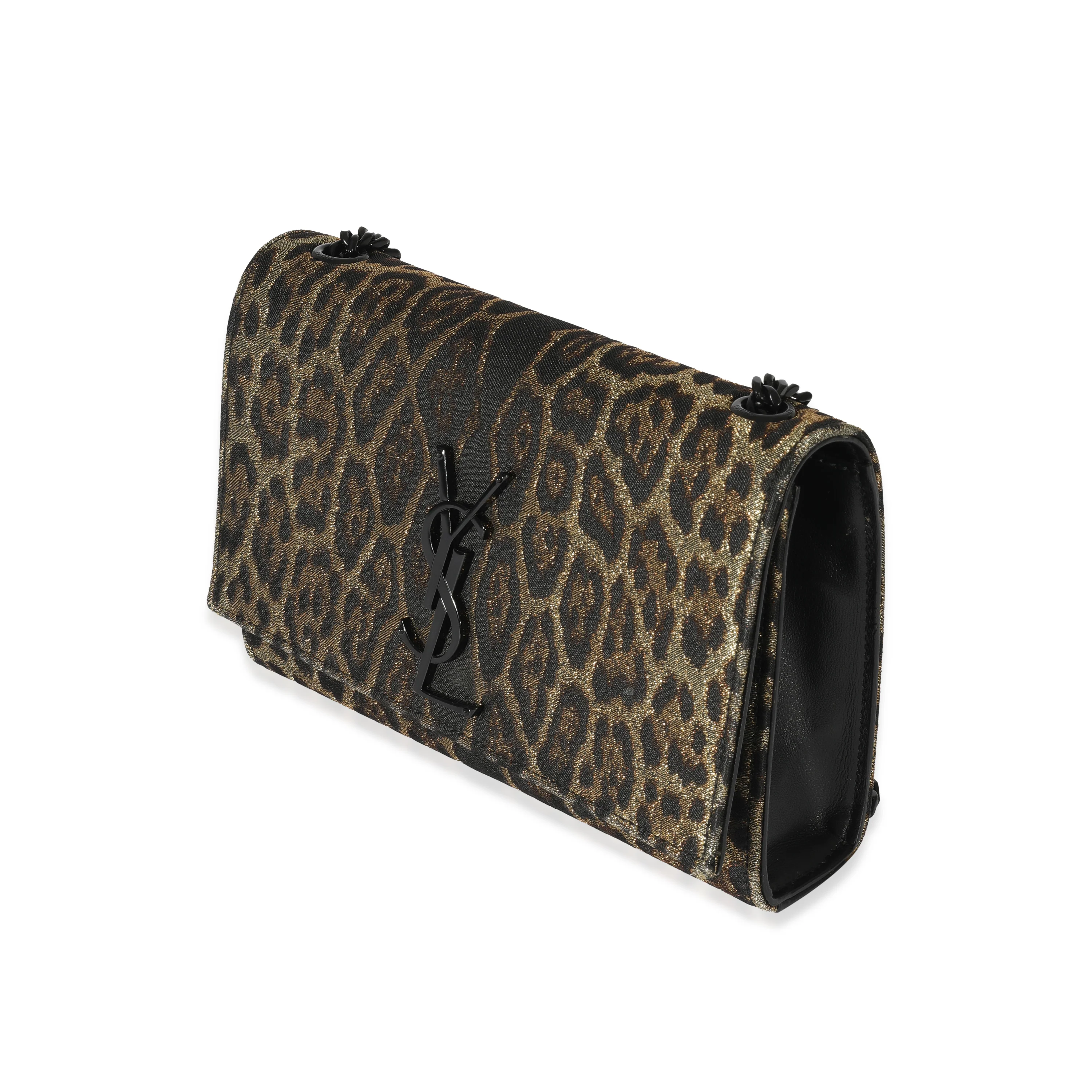 Brocade Leopard Kate Bag - Image 2