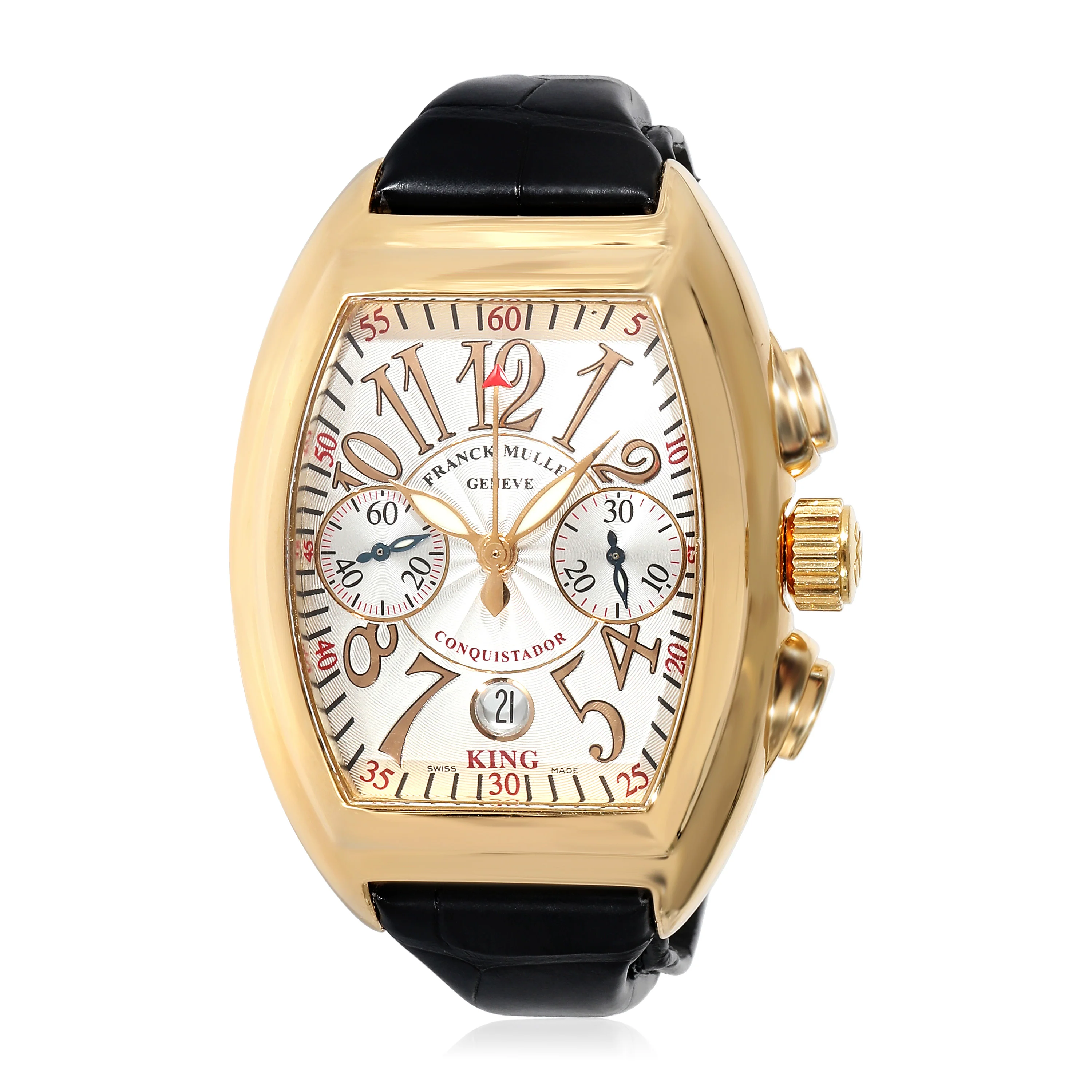 Franck Muller King Conquistador 8005 CC King Mens Watch in 18kt Yellow Gold - Image 5