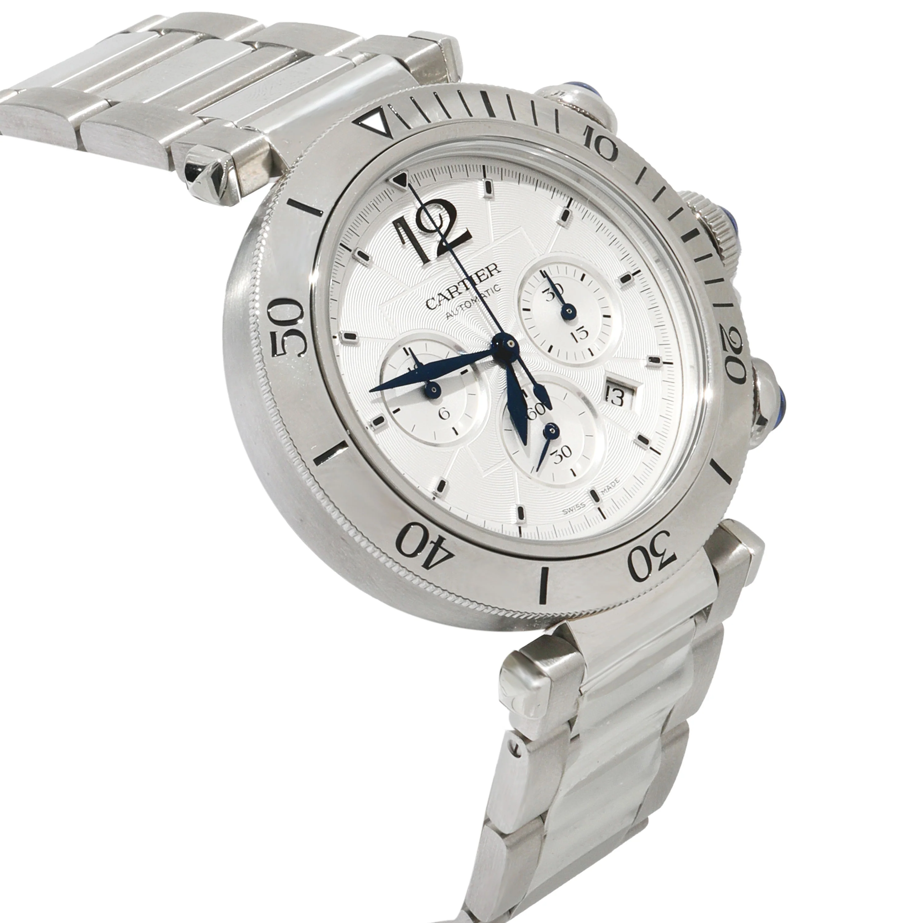 Cartier Pasha de Cartier WSPA0018 Mens Watch in  Stainless Steel - Image 2