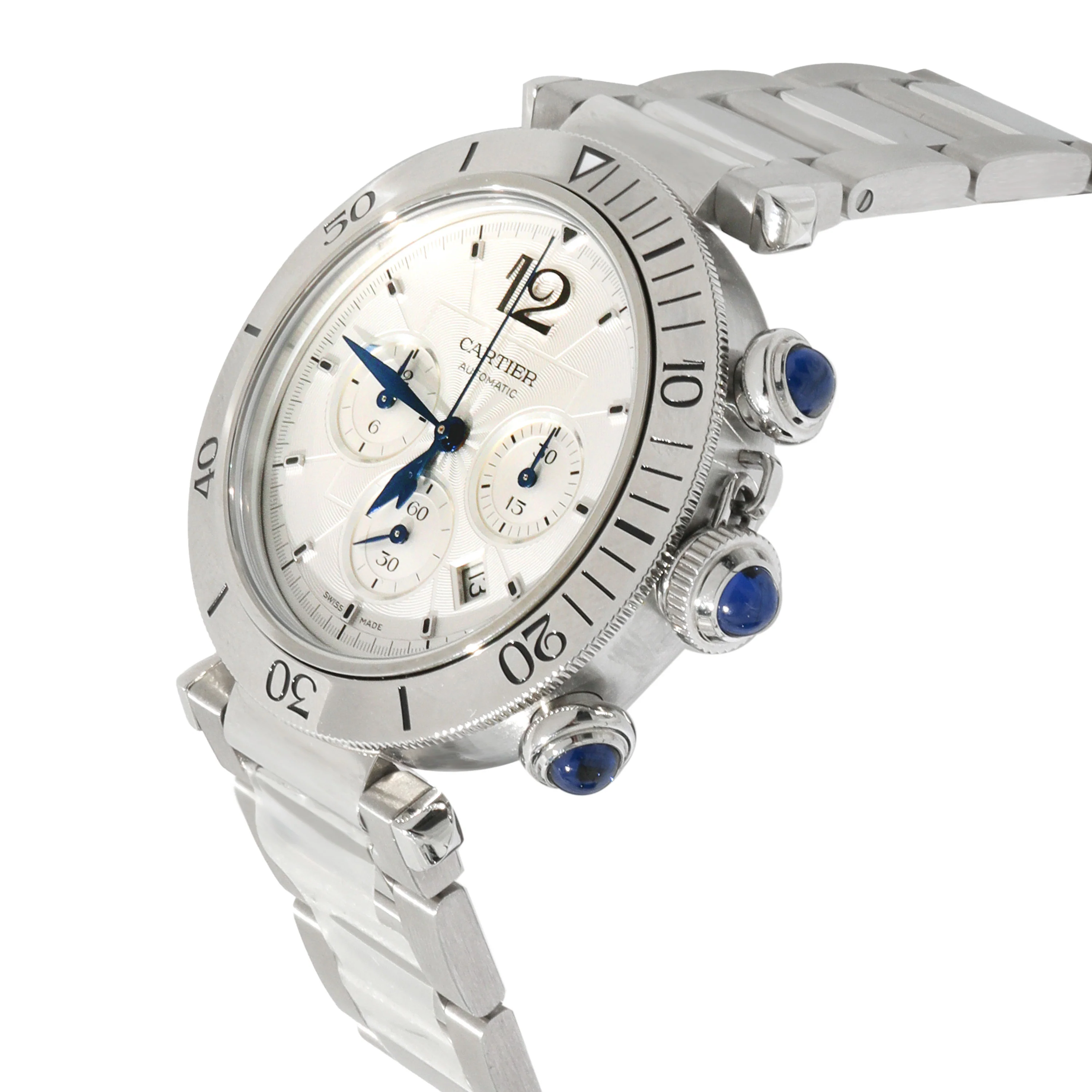 Cartier Pasha de Cartier WSPA0018 Mens Watch in  Stainless Steel - Image 3