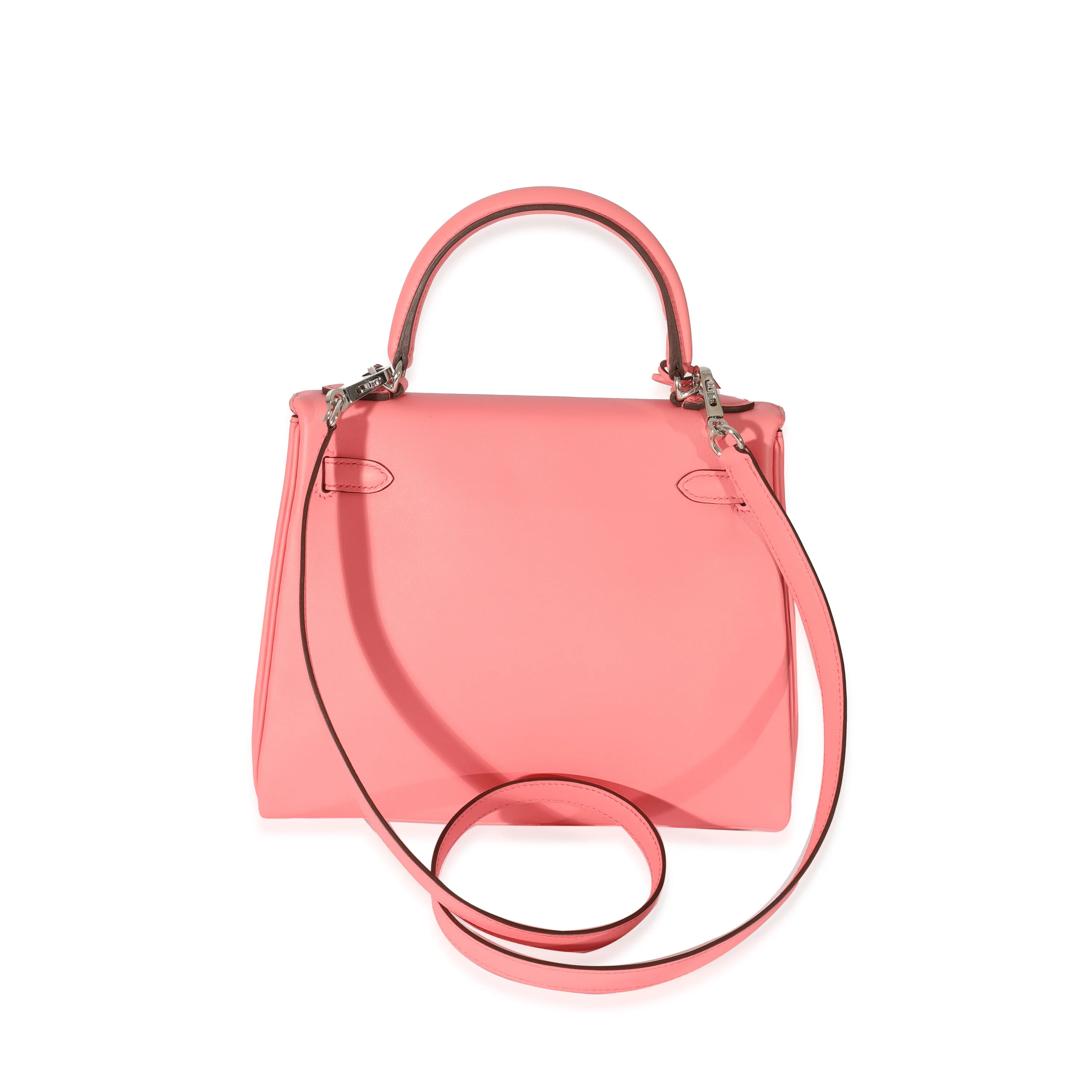Hermès Swift Rose Dete Retourne Kelly 25 PHW - Image 3