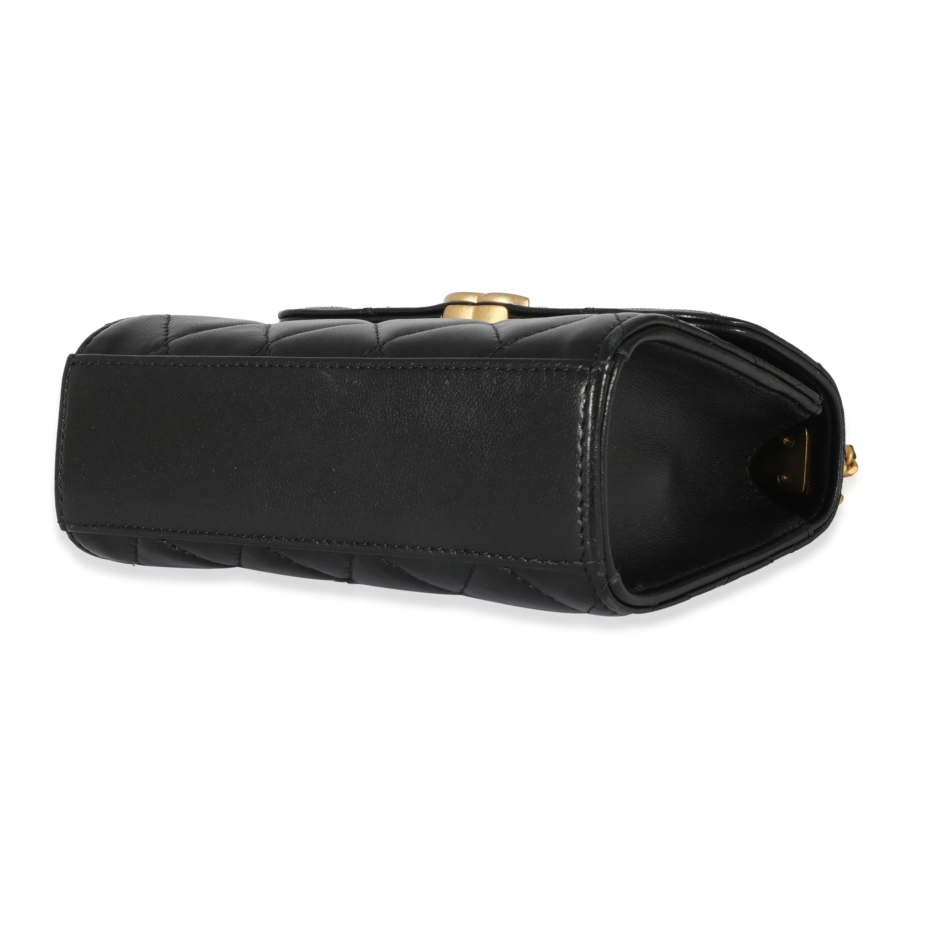 Chanel 23A Black Lambskin Clutch With Chain - Image 7